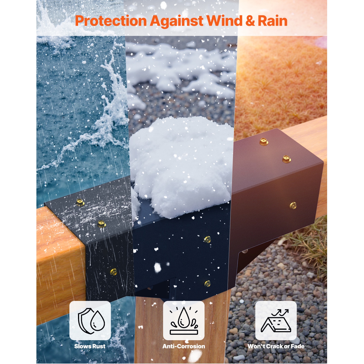 VEVOR LPJJ2PCS4X4I422POV0 Pergola-Parts-Accessories - View #6