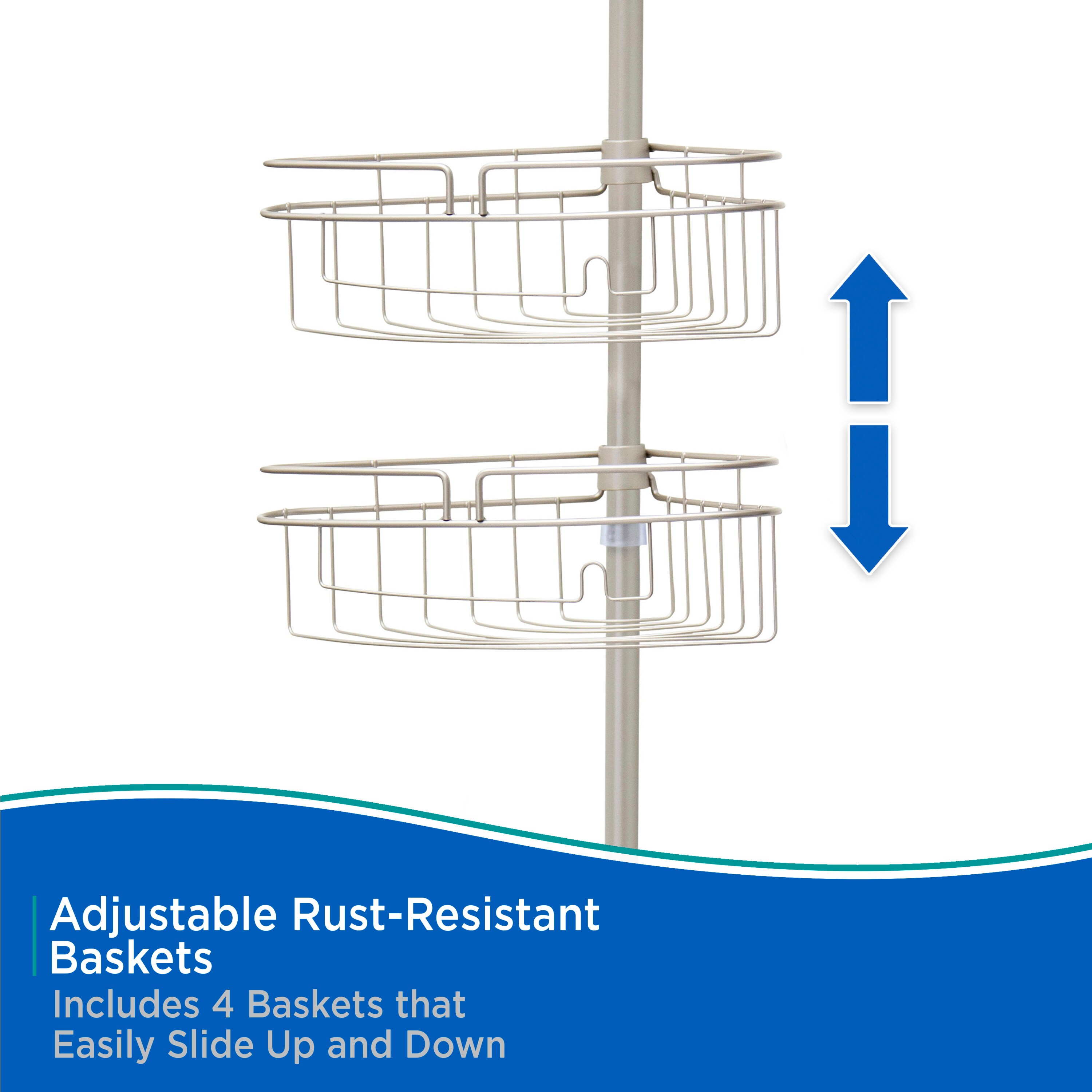 Kenney KN61519 Hanging-Shower-Caddies - View #5
