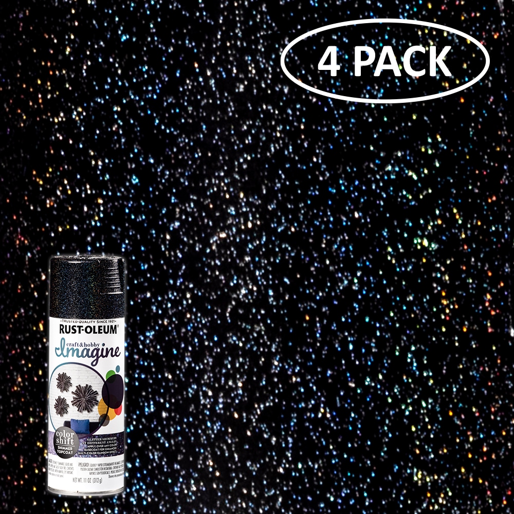 Rust-Oleum Imagine 4-Pack Gloss Iridescent Shimmer Spray Paint (NET Wt. 11-oz ) | 353469SOS