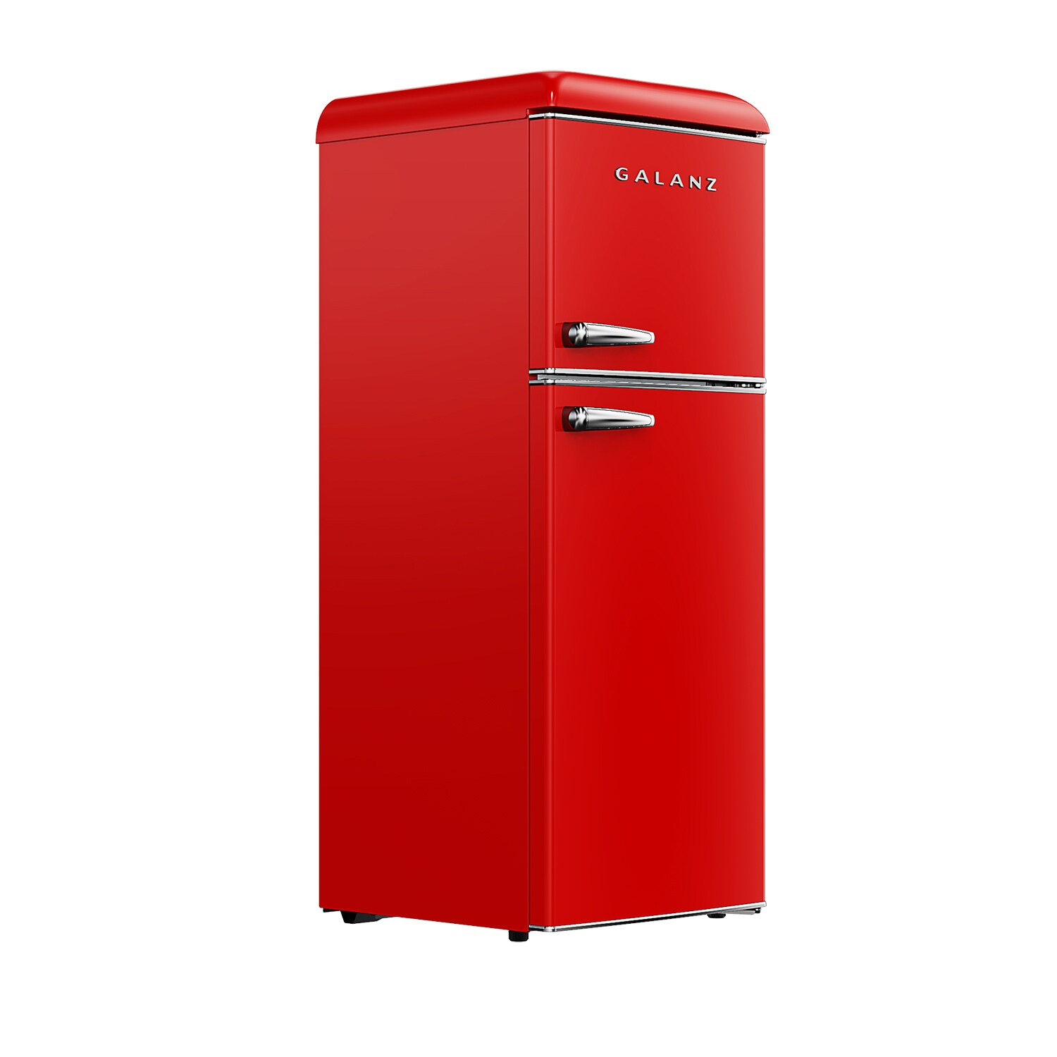 lowes red fridge