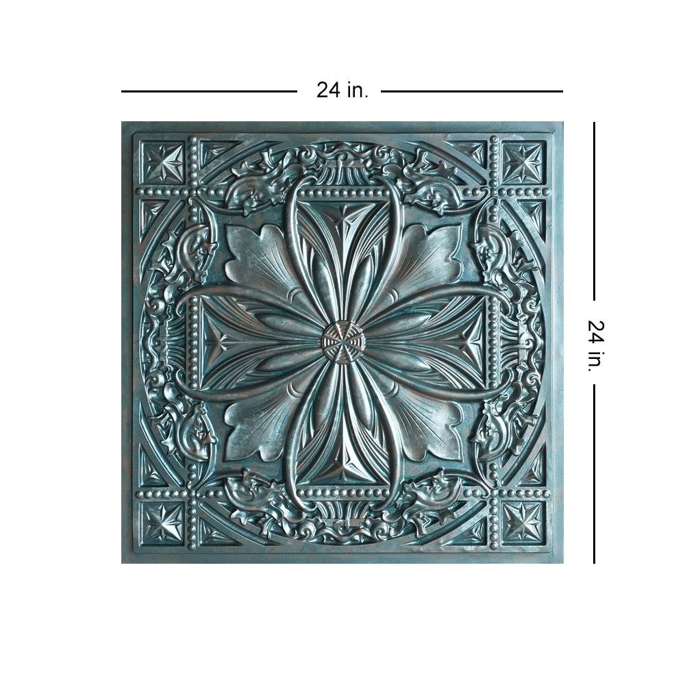 From Plain to Beautiful in Hours DCT10PA-24X24-10 Ceiling-Tile - View #4