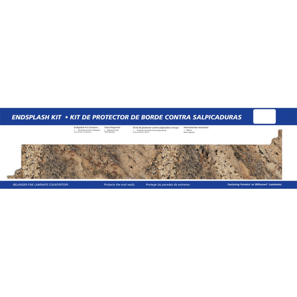 VT Dimensions 016958169993547FXRD 7.5-in W x 28.0-in H x 0.75-in D Lapidus Brown - FX Radiance Ogee Edge Laminate