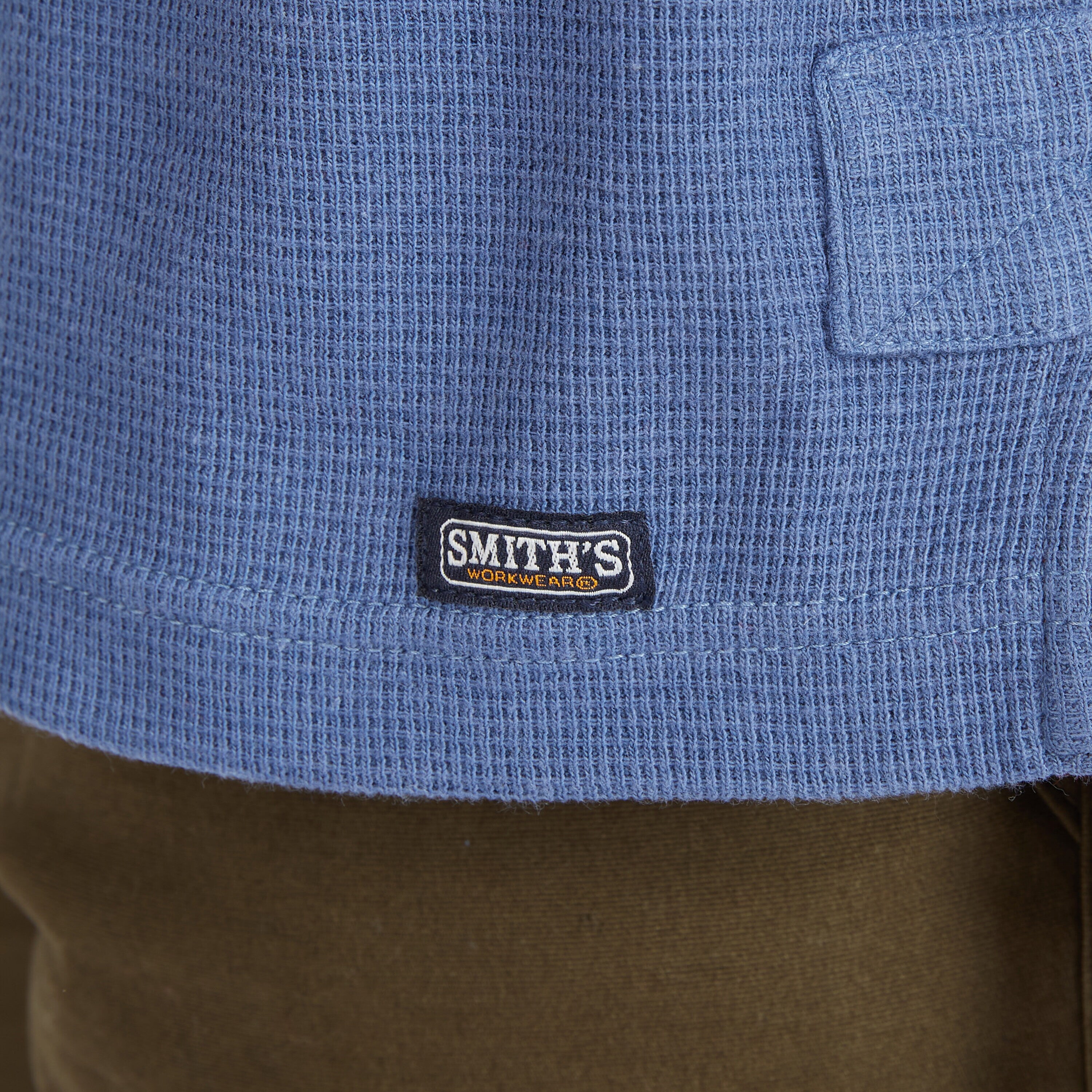 Short Sleeve Mini-Thermal Henley – Smith's Workwear