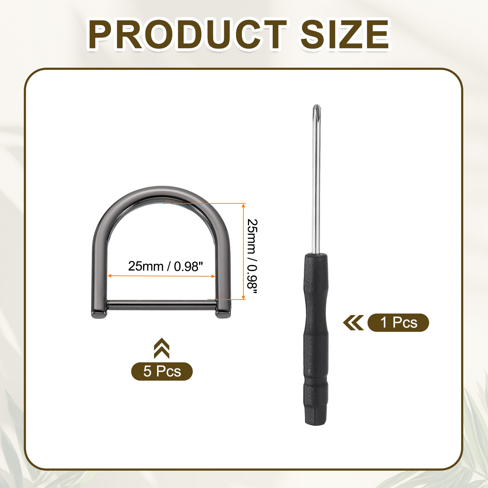 Unique Bargains S26051300UX4856 End-Caps-Screw-Protectors - View #2