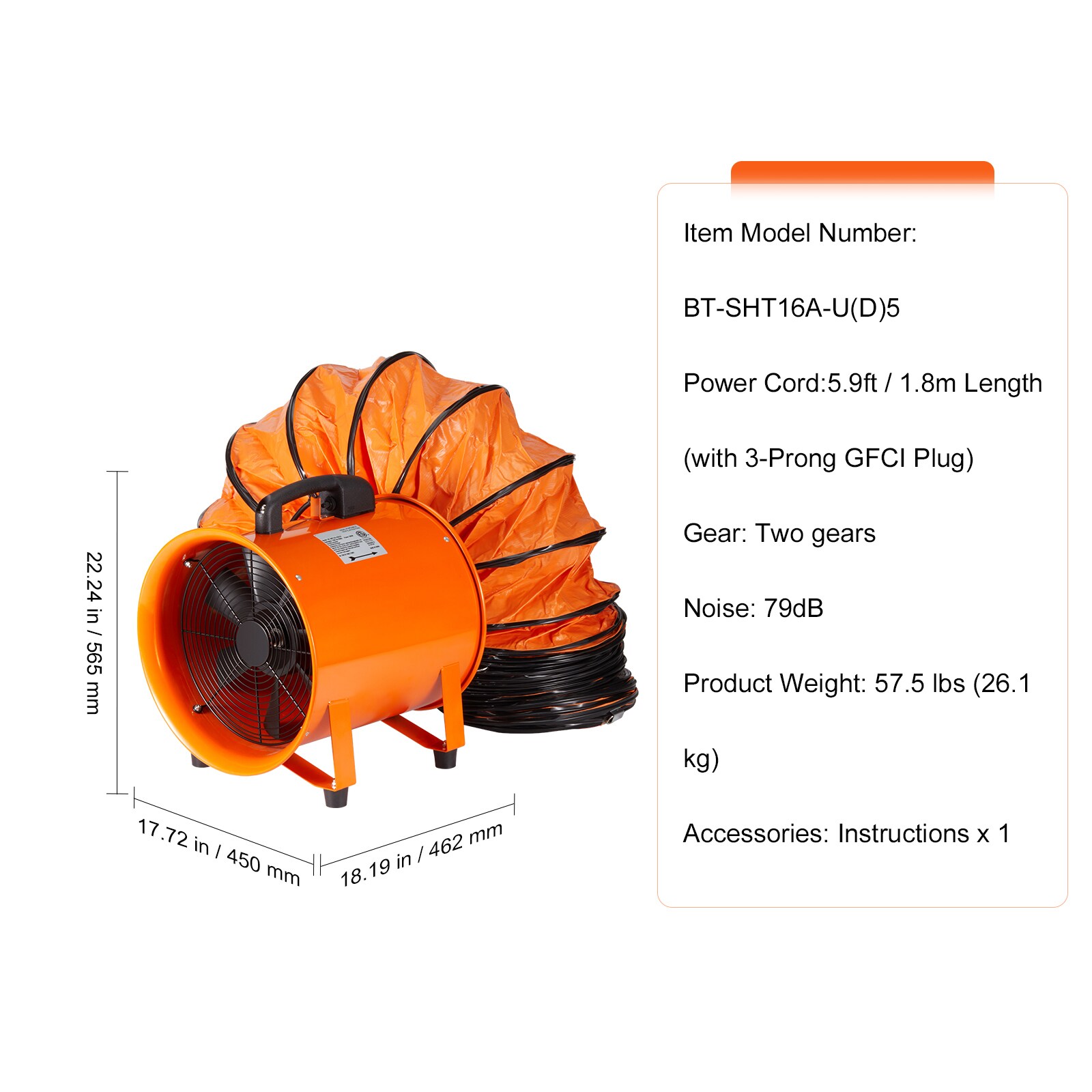 VEVOR SSGS550W516ING7MPV1  - View #8