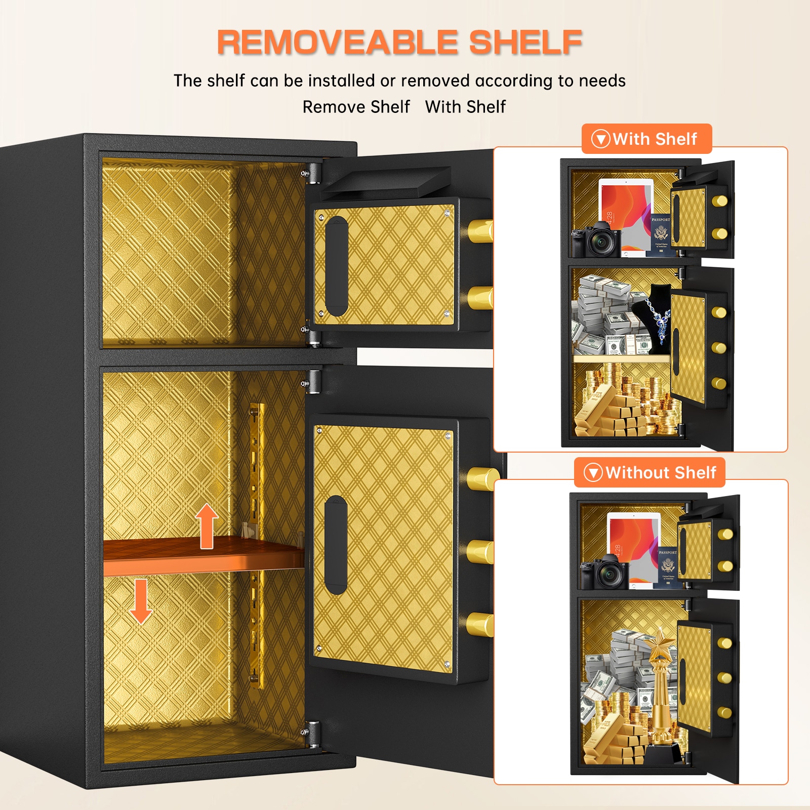 Lirago FXL20610-606B19 Floor-Wall-Safes - View #15