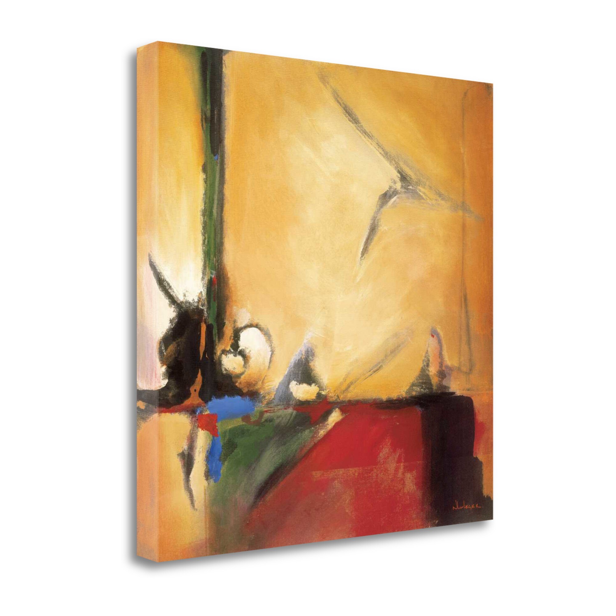 Tangletown Fine Art CA308761-3030C Winged Victory Noah Li-leger 30-in H x 30-in W Abstract Print on Canvas
