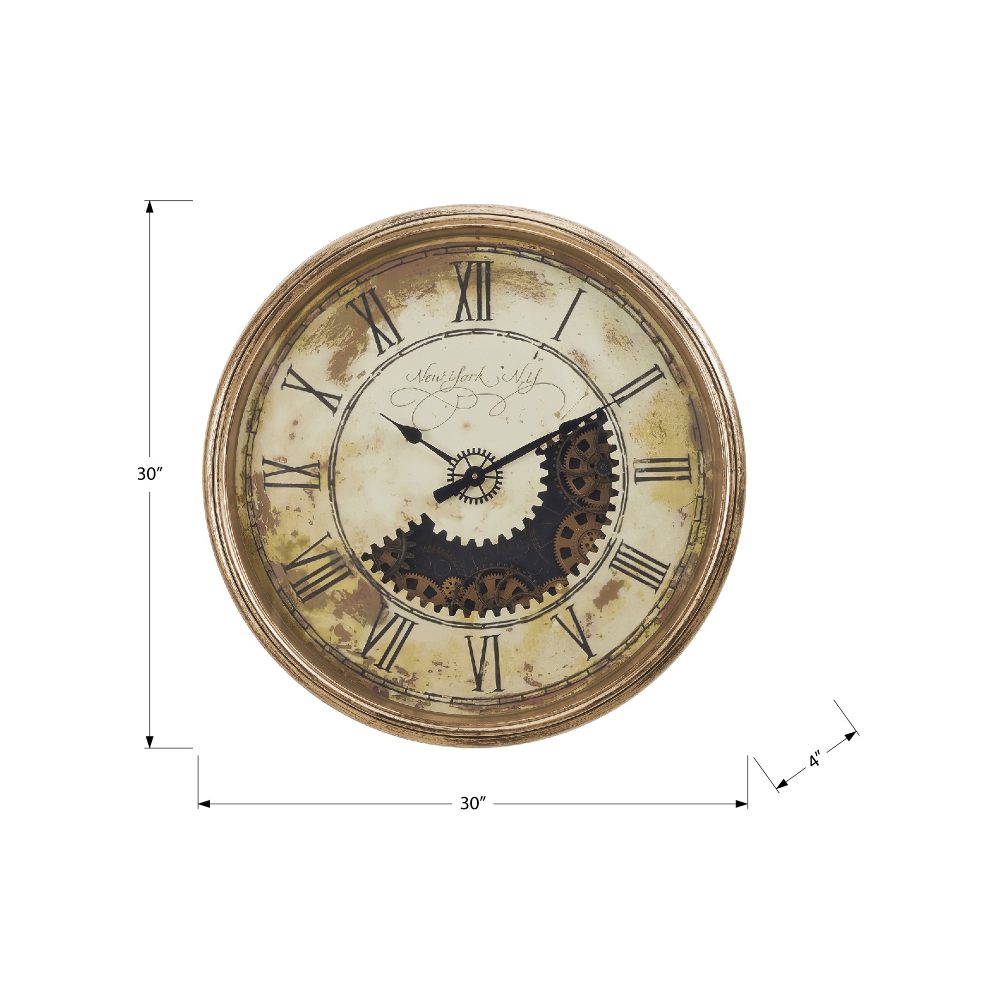 HyperDrop Cart ZW-B2710P287072 Indoor-Outdoor-Clocks - View #4