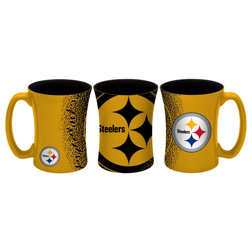 Pittsburgh Steelers 15 Ounce Sculpted Coffee Mug - 1 Mug