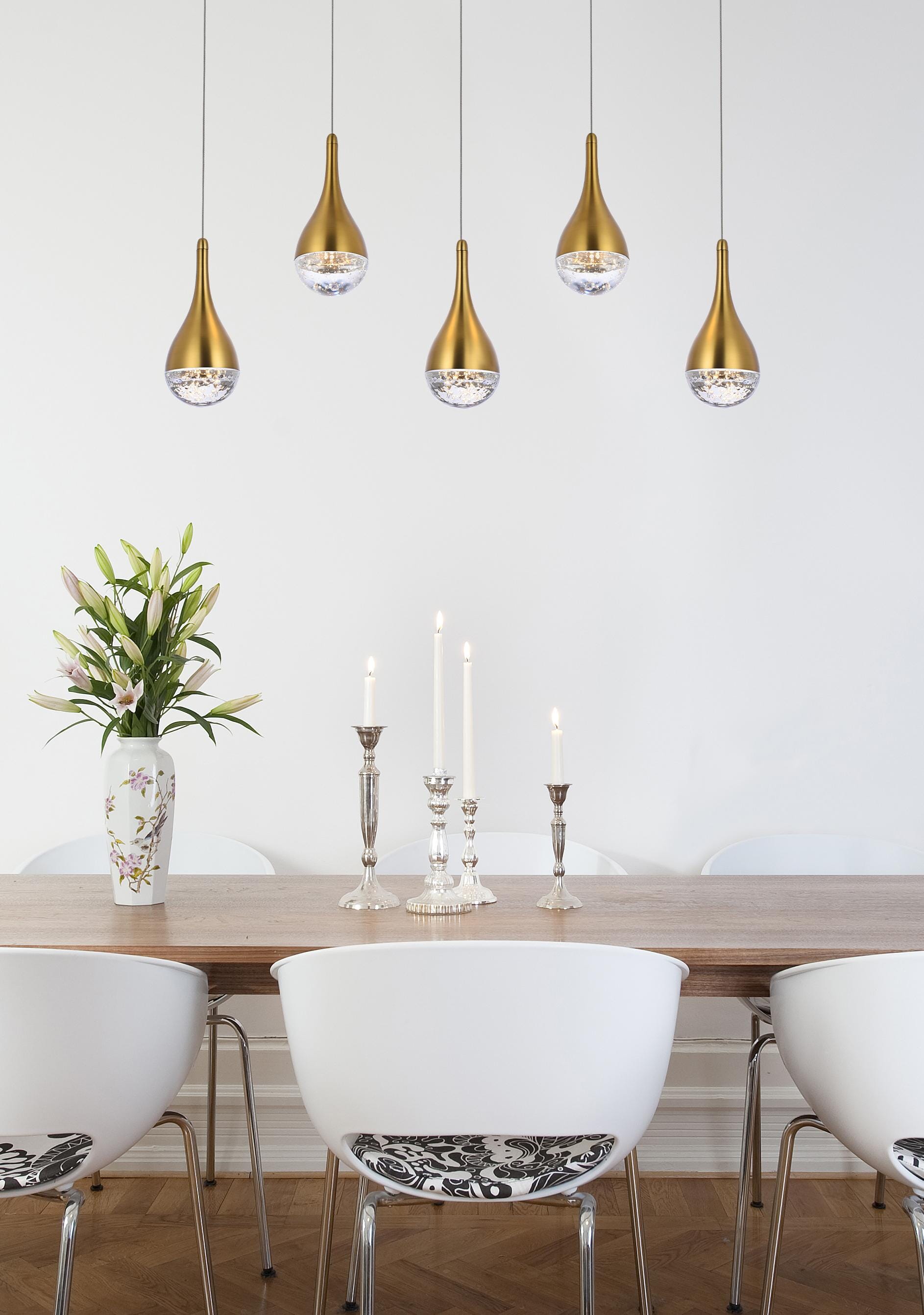 Elegant Decor HF11415D33SG Pendant-Lights - View #2