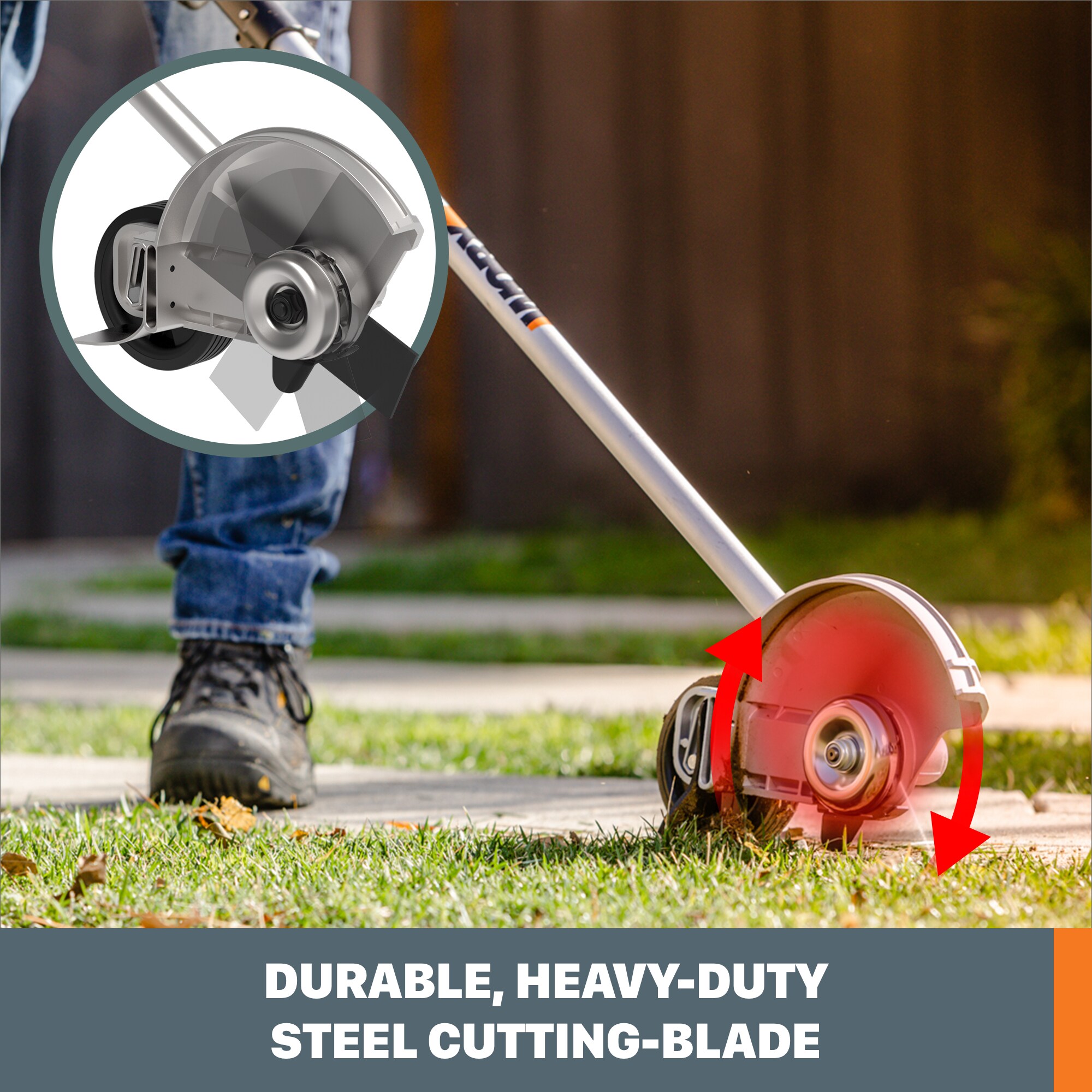 Heavy-Duty Edger Replacement Blade