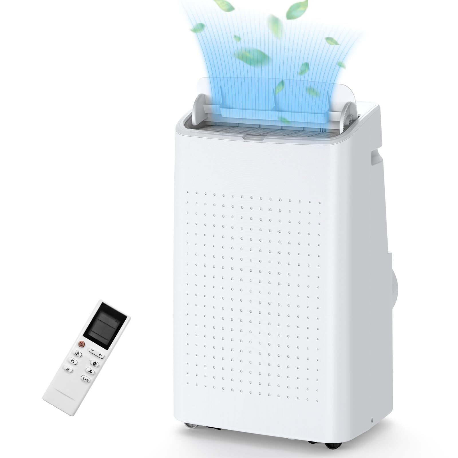 GarveeLife 15000 BTU 3 in 1 Portable Air Conditioner 850 Sq Ft Cooling Dehumidifier Fan Window Installation Kit Remote Control LED Display 24H Timer for Home Office