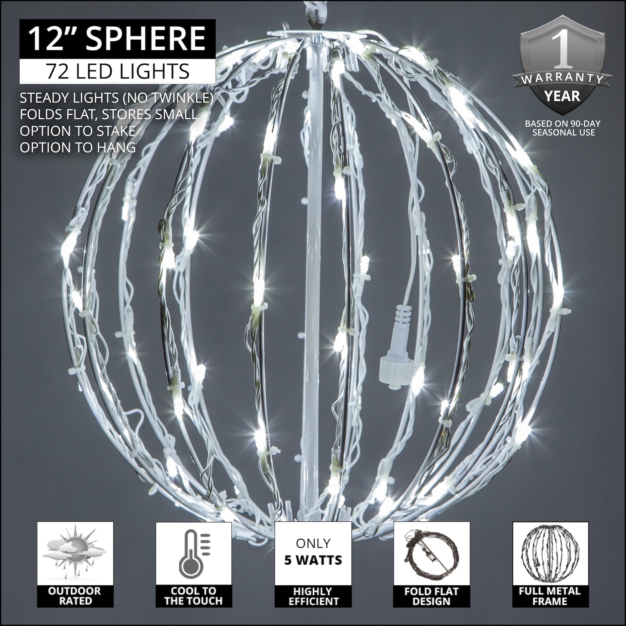 Wintergreen Lighting 80451 Outdoor-Christmas-Decor - View #2