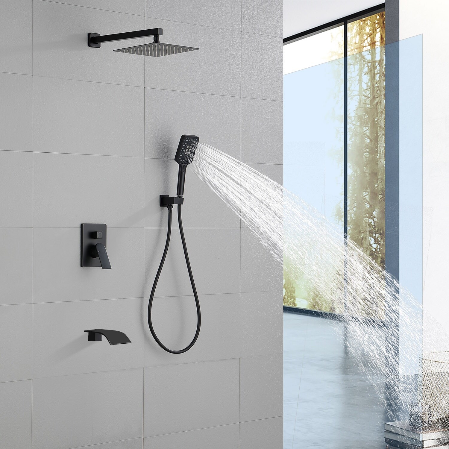 Dimakai DKBR0506A008635 Showerhead-Bar-Panels - View #3