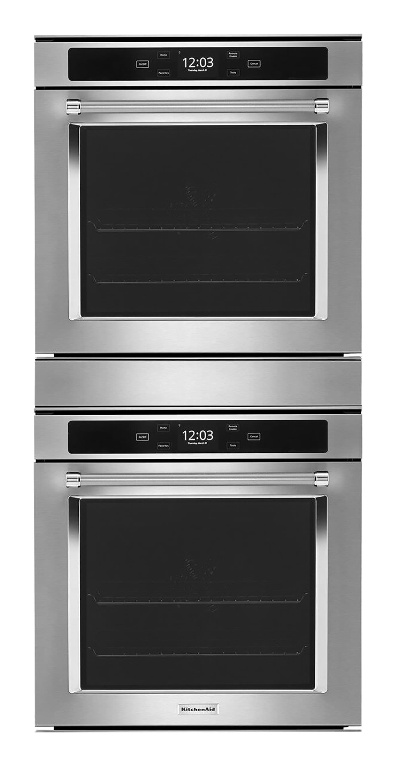 Kitchenaid 24 Inch Double Electric Wall Ovens At