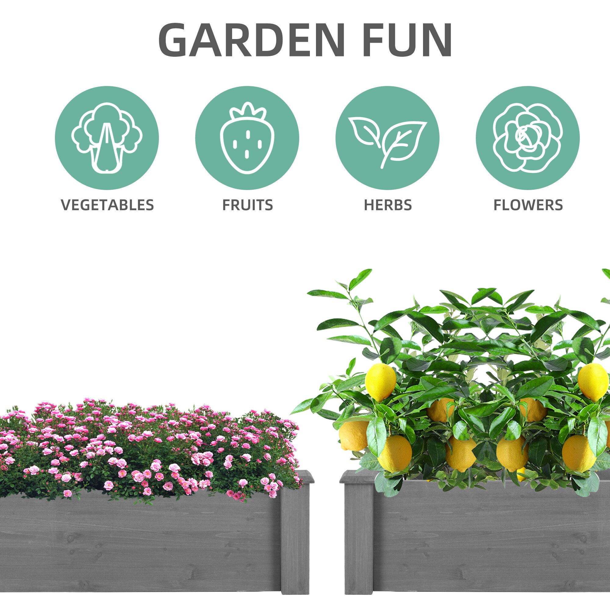 Gaierptone CRXO9IRHFZ0 Raised-Garden-Beds - View #3