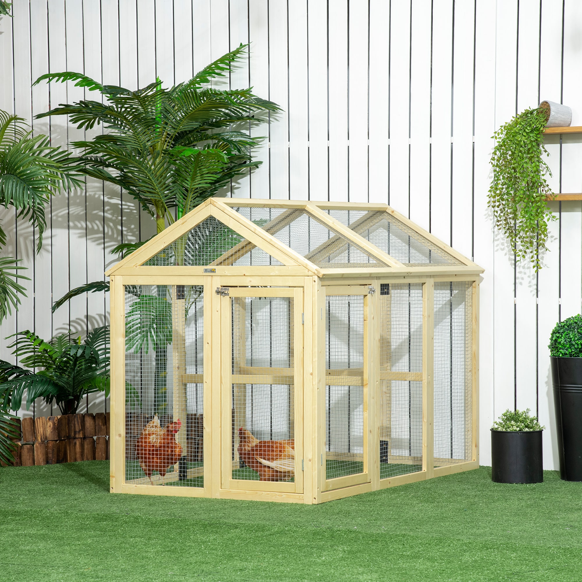 Siavonce XH00518 Chicken-Coops-Rabbit-Hutches - View #7