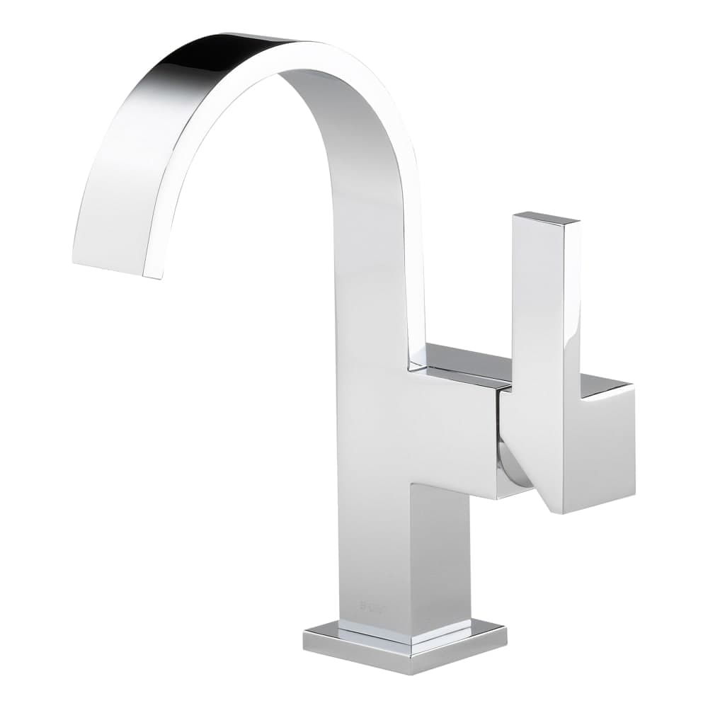Brizo  65080LF Siderna Single Hole Bathroom Faucet Less Drain Assembly  Limited Lifetime Warranty