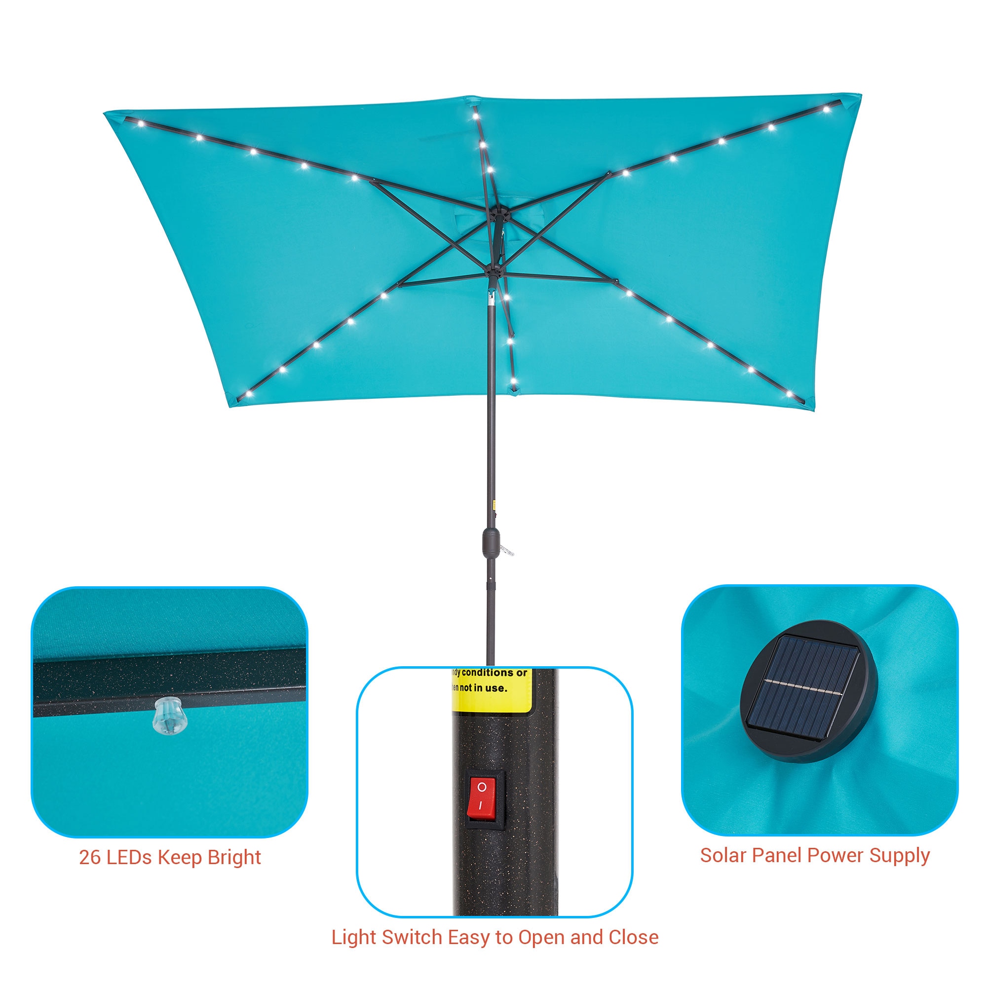 ACEGOSES LW-RLED16LB Umbrellas-2 - View #4