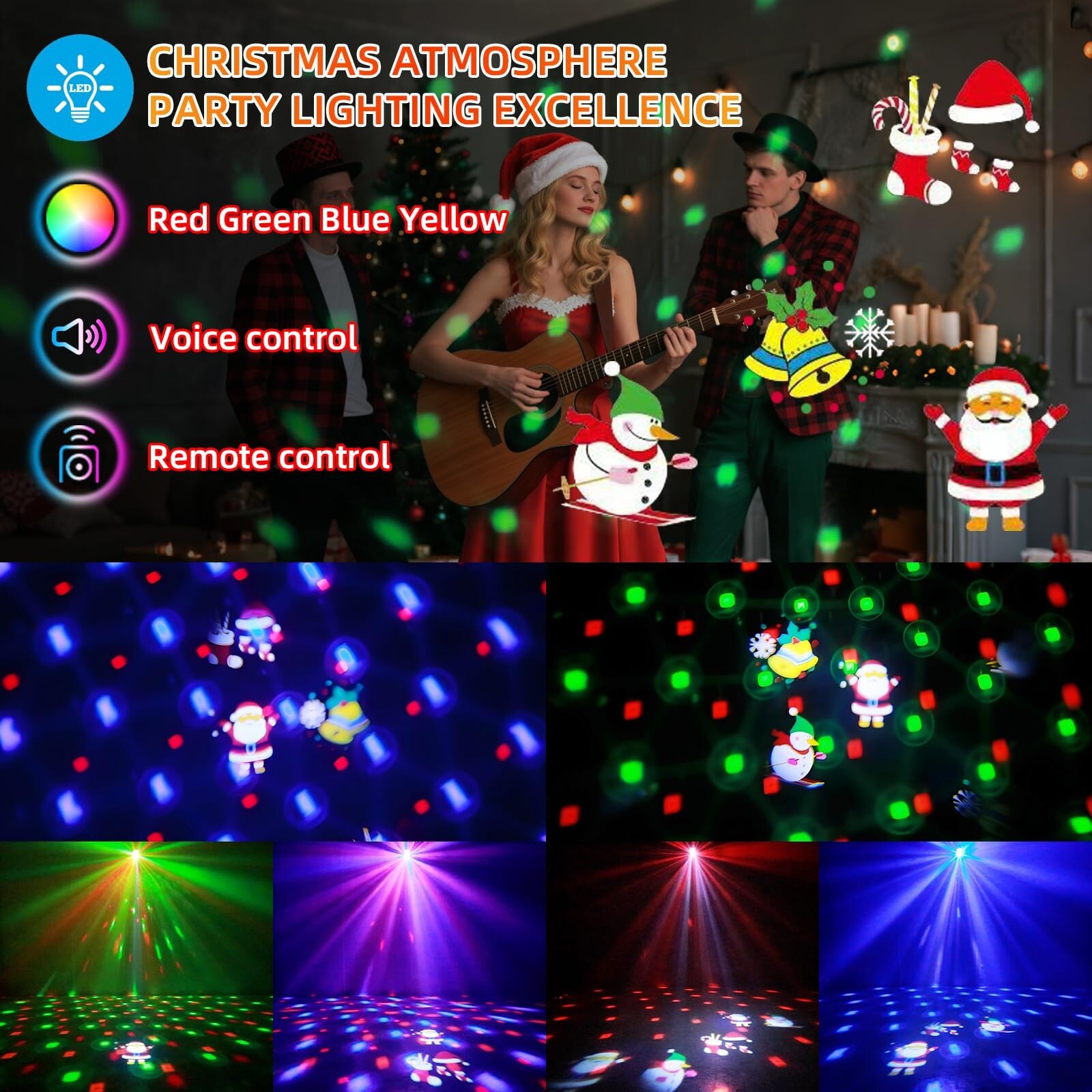 AOIZGMY LAZ0605Z053 Christmas-Light-Show-Projectors - View #2