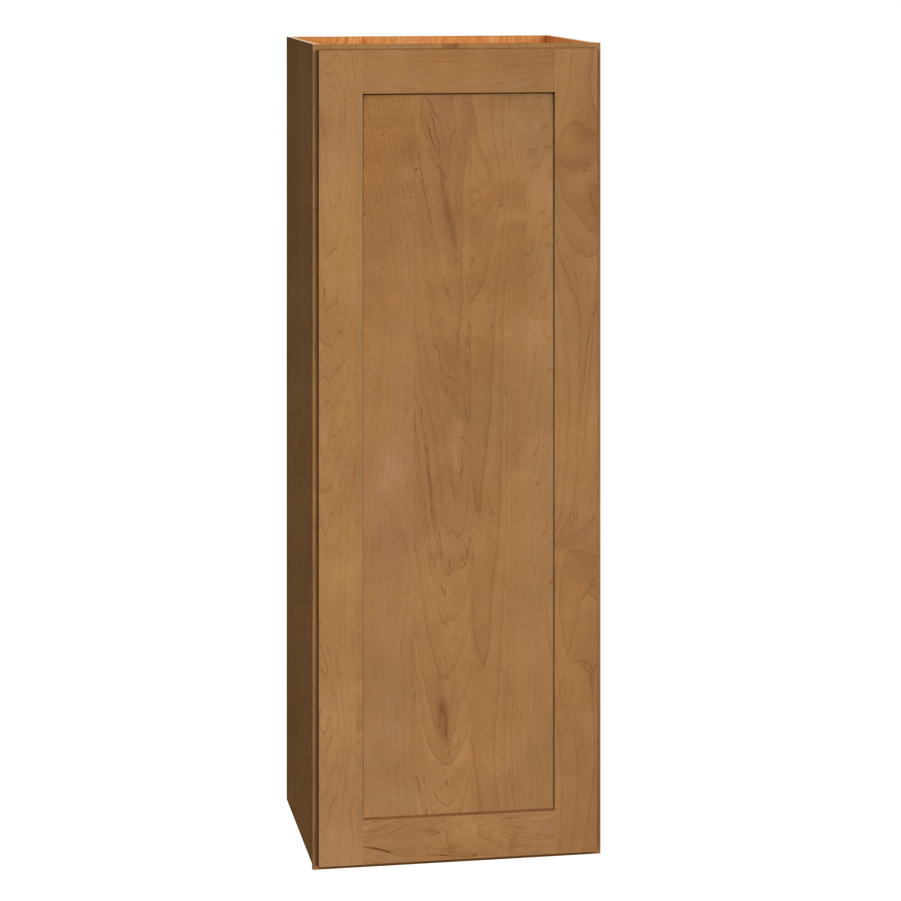 Diamond Express 62L-W1542R Jamestown 15-in W x 42-in H x 12-in D Sahara Brown Wall Fully assembled Plywood Cabinet Recessed Panel Shaker