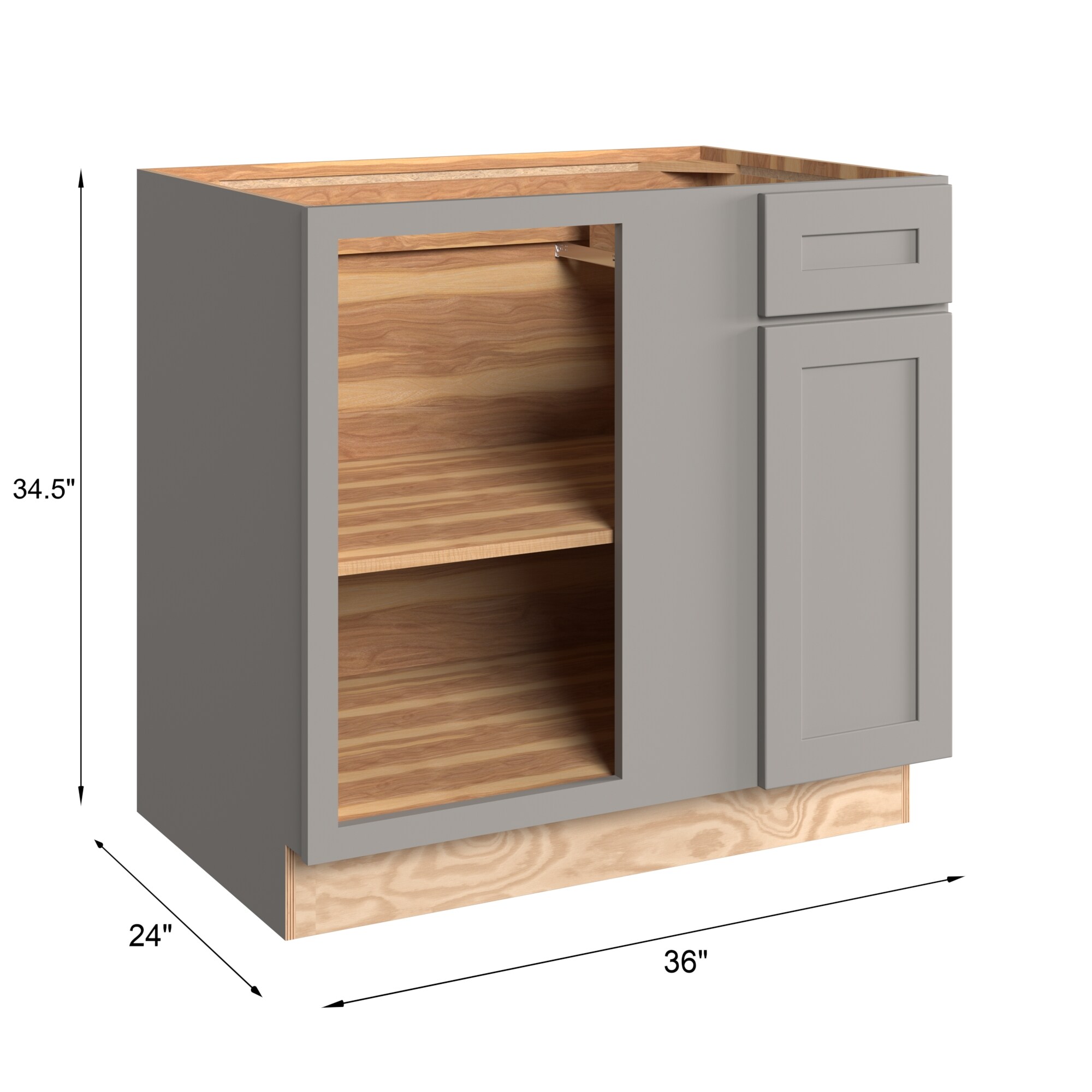 KraftMaid Momentum BBC39LG81 Cabinets-Kitchen - View #3