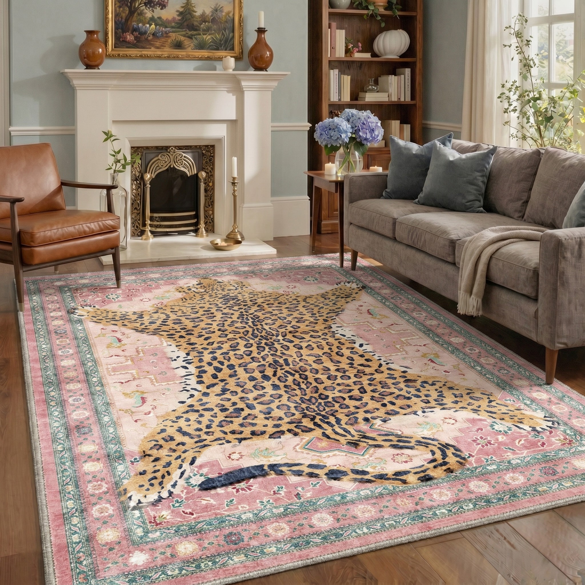 BAVNI ARN024-LEOPARDPI-5X7 rugs - View #2