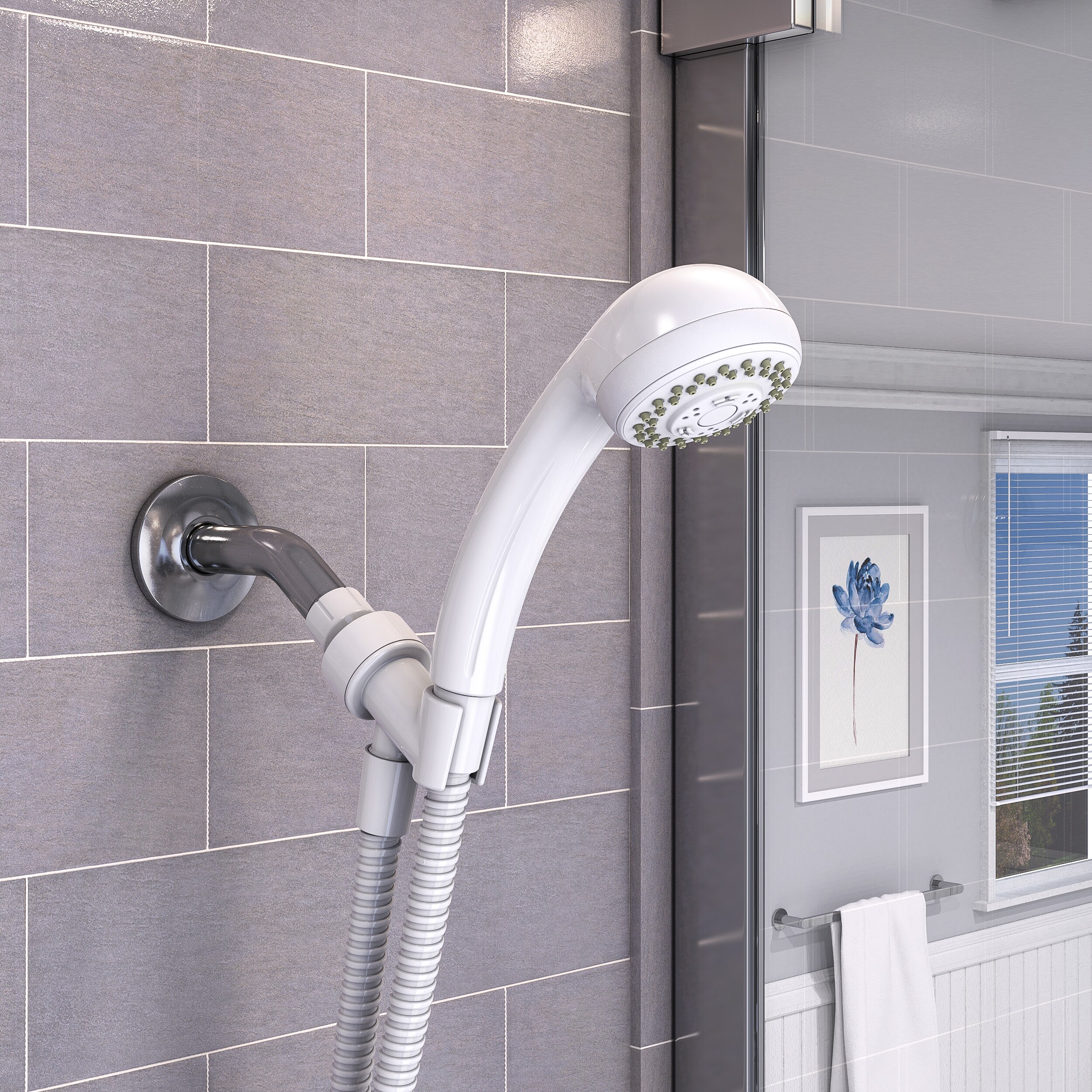 Keeney K720WH Fixed-Showerhead - View #2