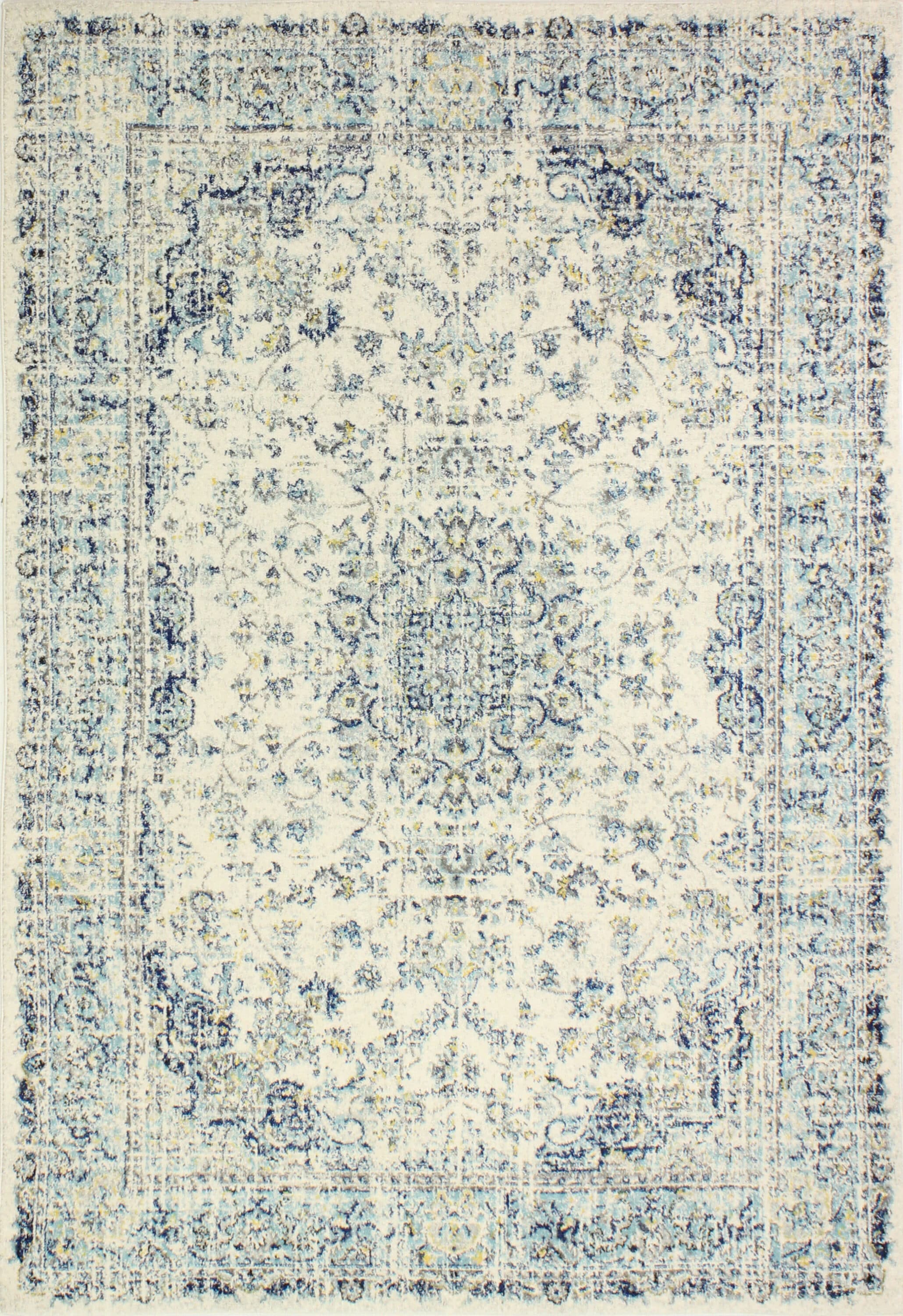 Bashian 649652246994 9 X 12 (ft) Ivory Indoor Floral/Botanical Oriental Area Rug