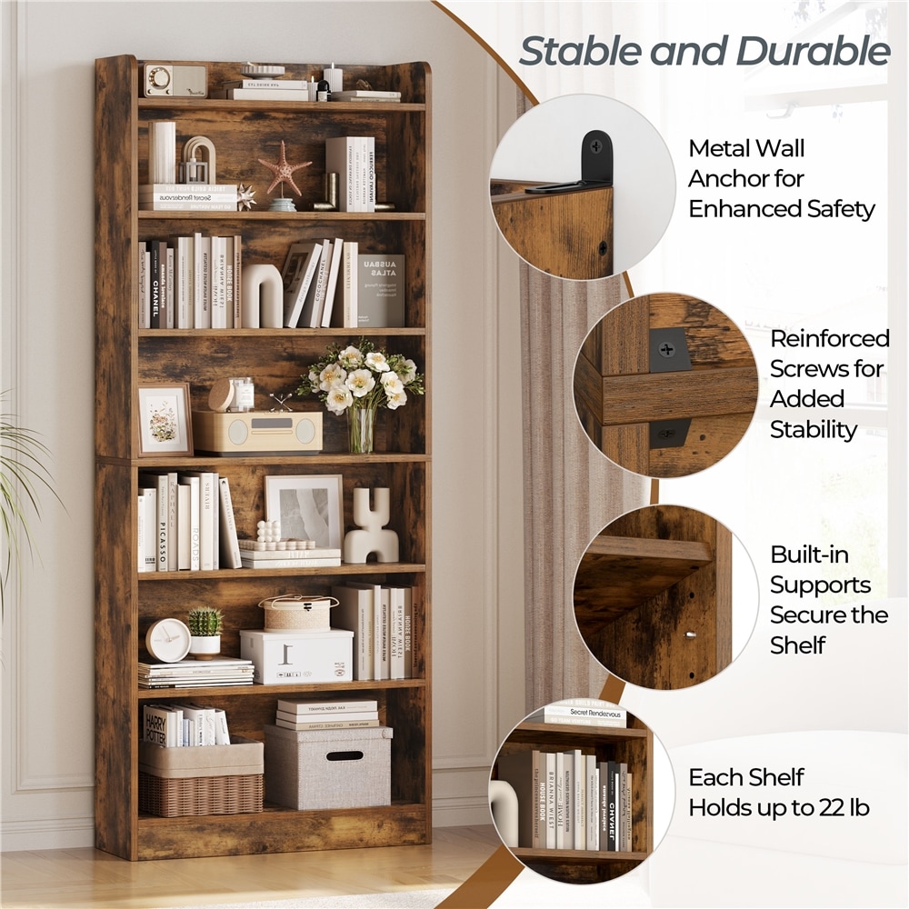 Yaheetech LS2XPV0001 bookcases - View #4