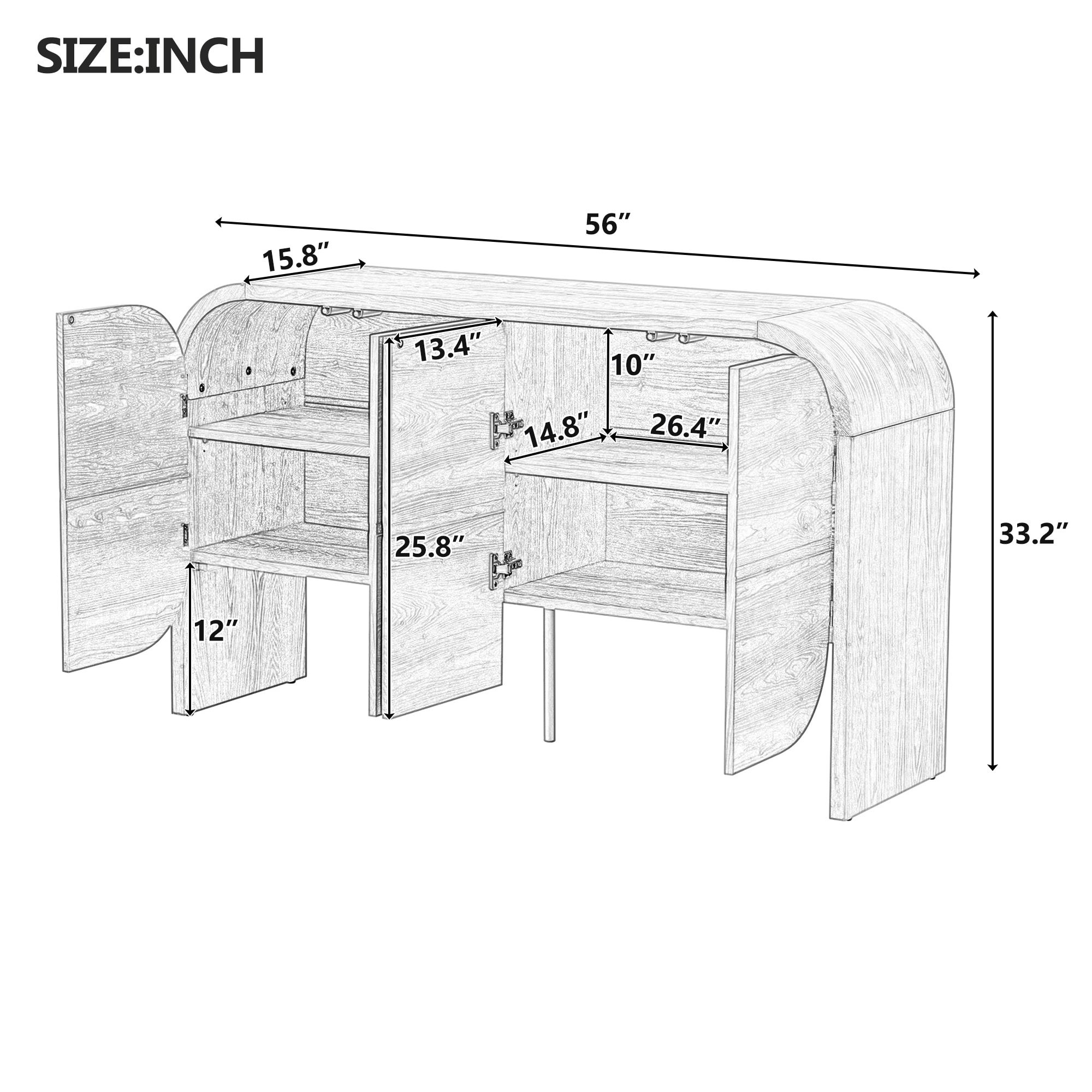 ModernLuxe N715P228110B chests - View #3