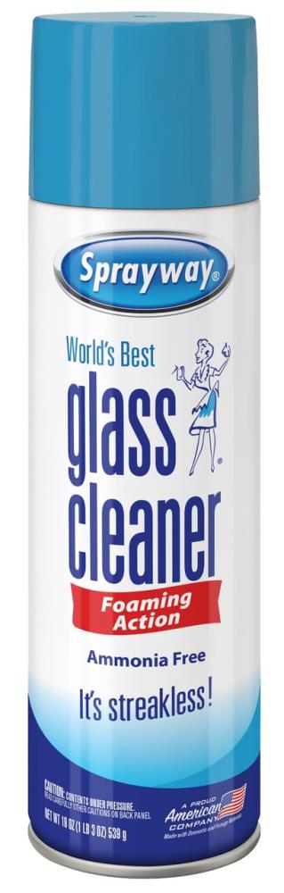 SprayWay Glass Cleaner with Foaming Spray for Streak-Free 19 oz Pack of 12
