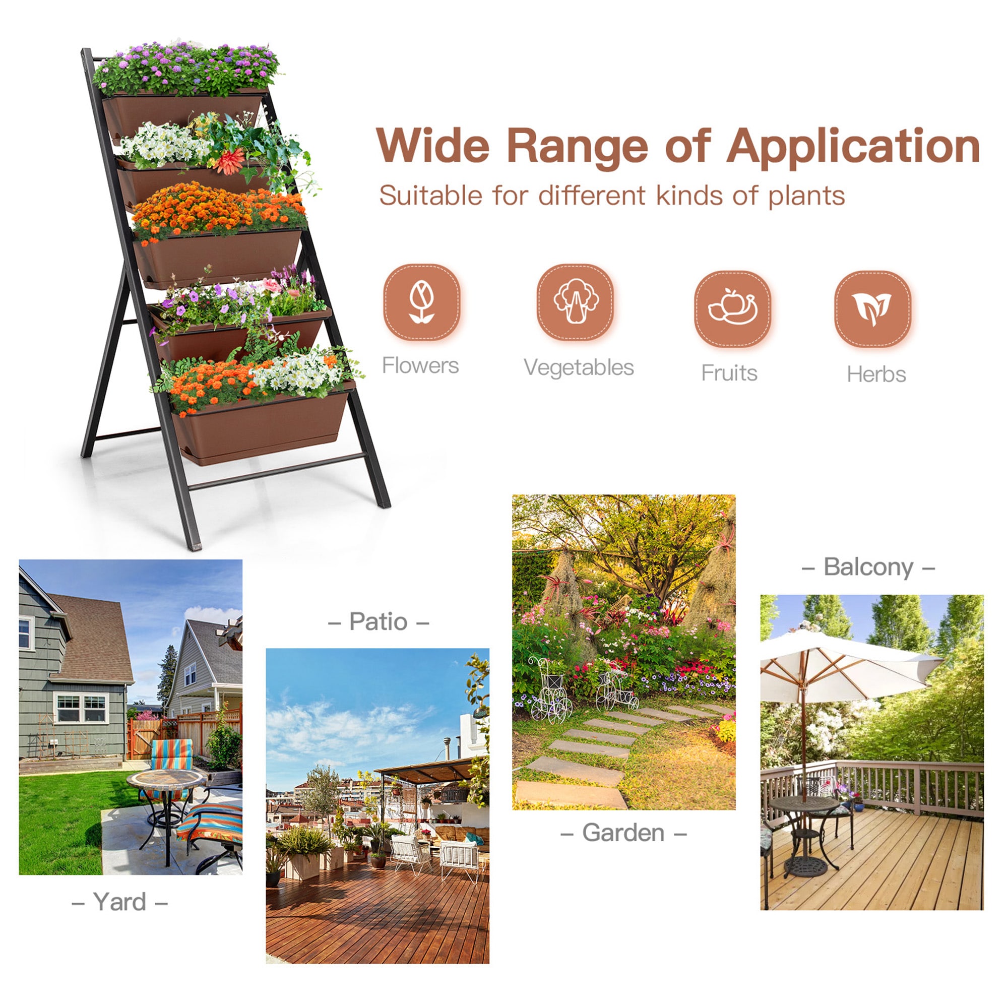 Costway CSHY005970 Raised-Garden-Beds - View #6