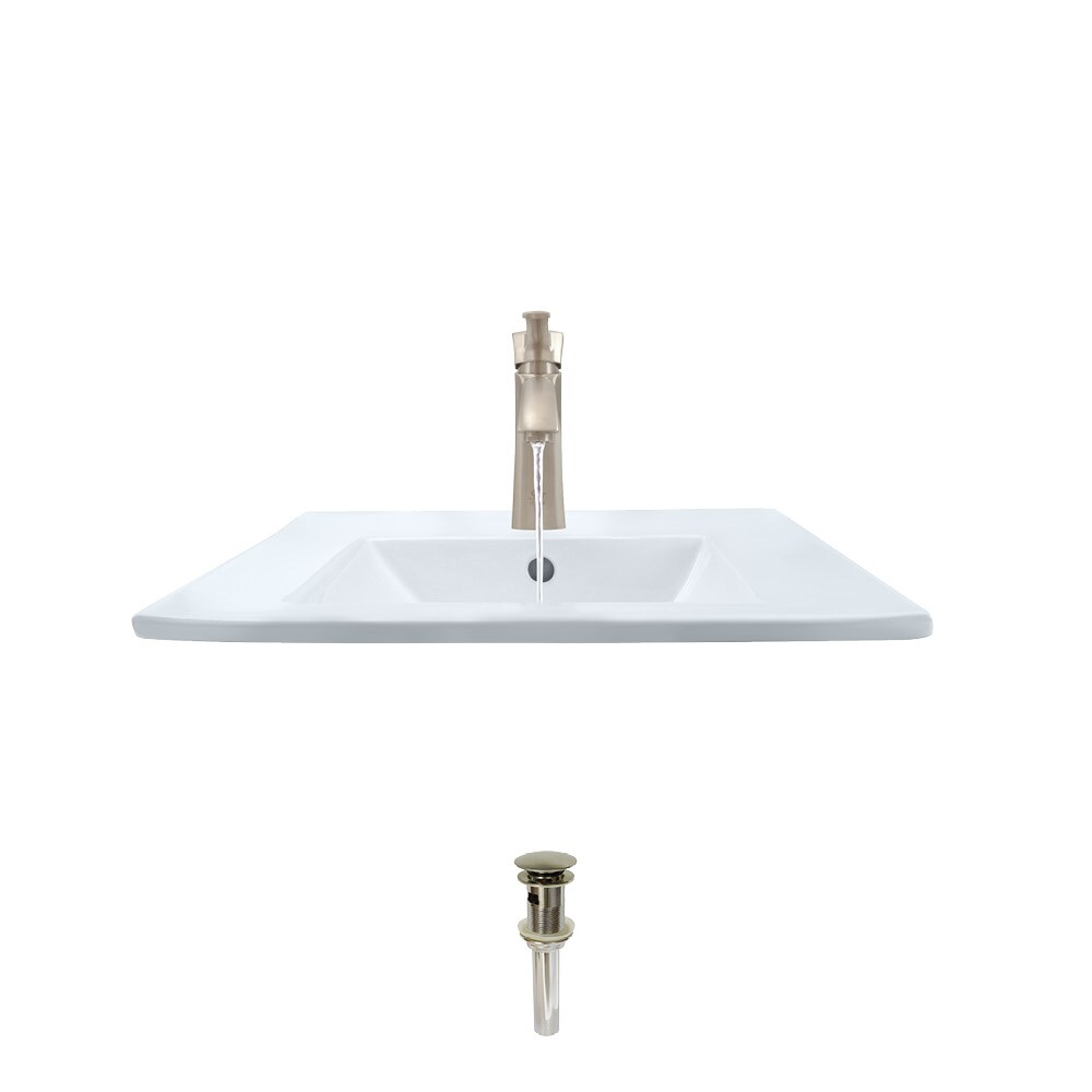 MR Direct V310-W-725-BN Bath-Sink - View #2