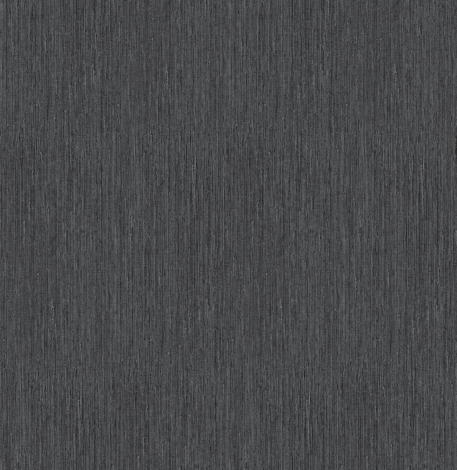 York Wallcoverings Y6201801 Dazzling Dimensions 57.8-Sq. Feet Black Non-woven Grasscloth Unpasted Wallpaper