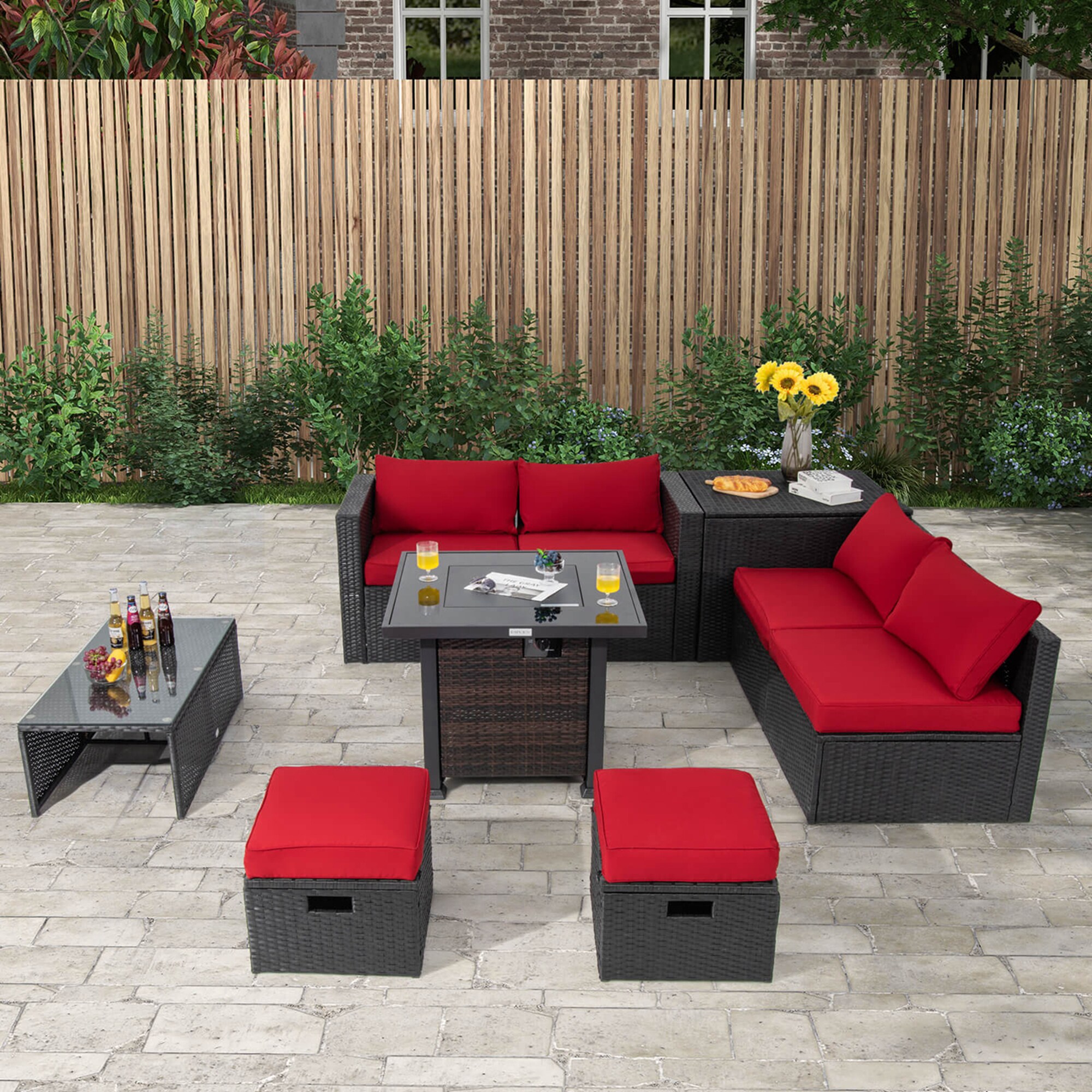 Costway HCST00659 Patio-Conversation-Sets - View #10