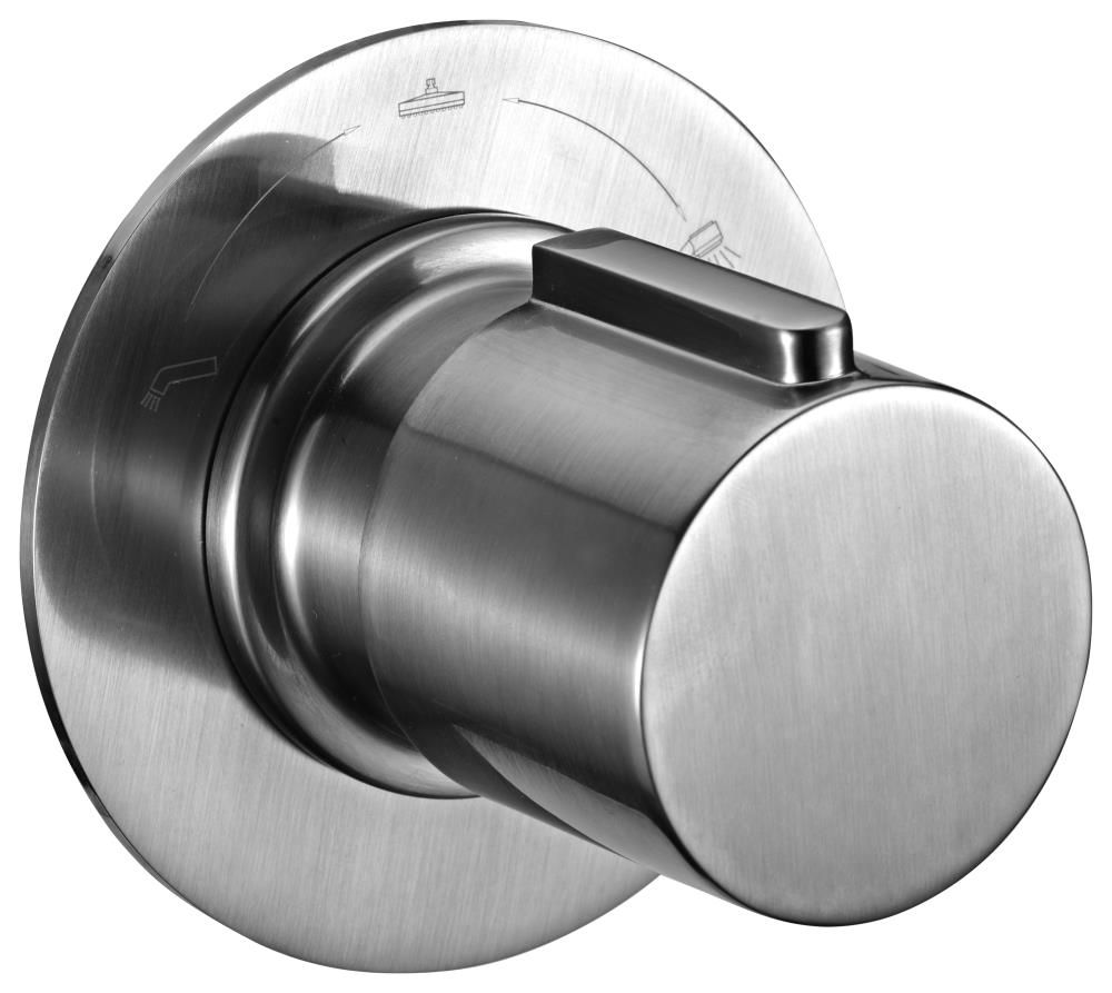 ALFI AB9101-BN Brushed Nickel Bathtub/Shower Diverter 2.5-Inches -ID