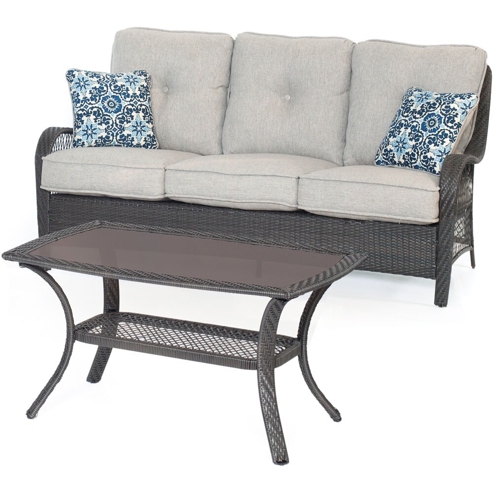 Hanover ORLEANS4PCSW-G-SLV Patio-Conversation-Sets - View #8