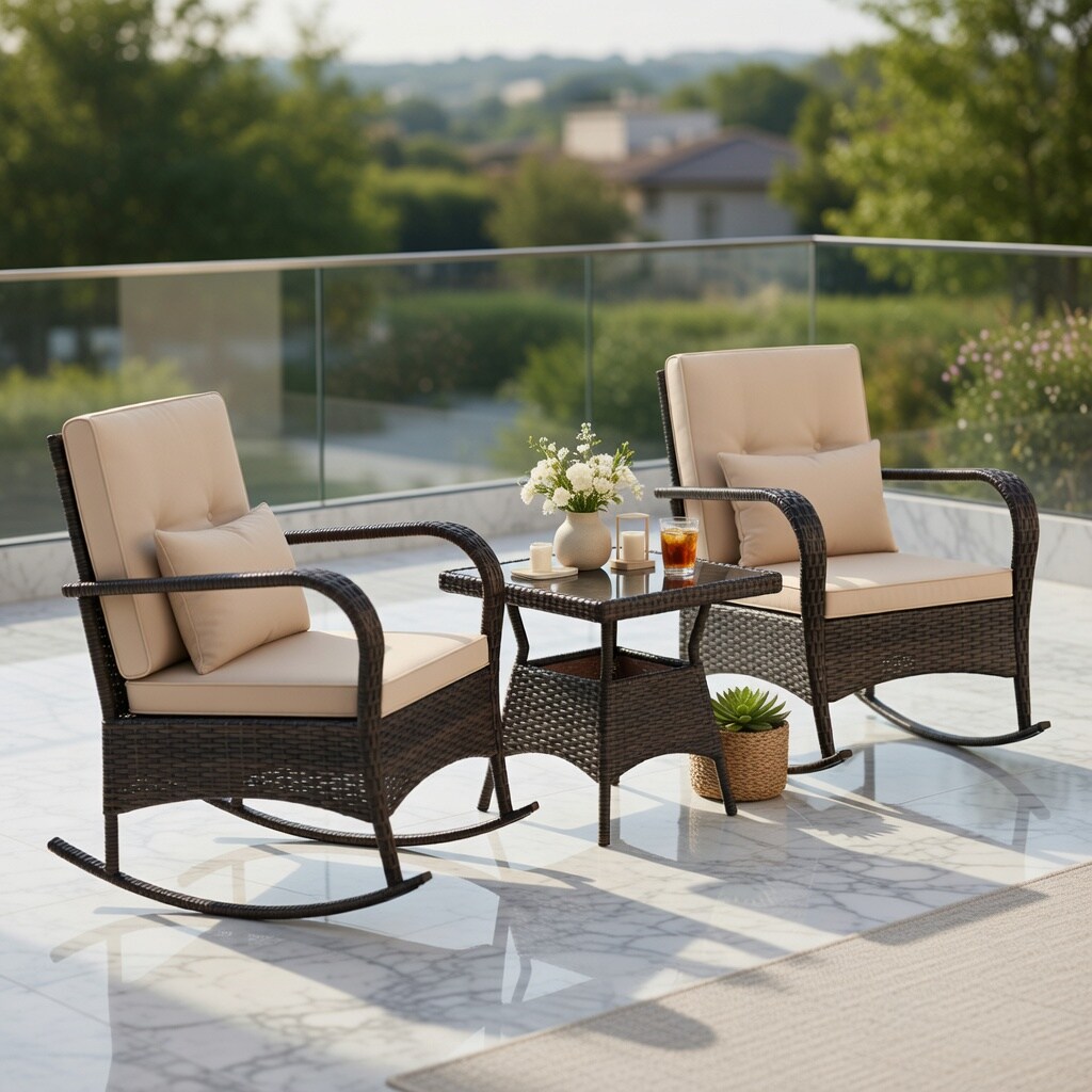Choco Moon WYC-WQ33874-LS Patio-Conversation-Sets - View #8