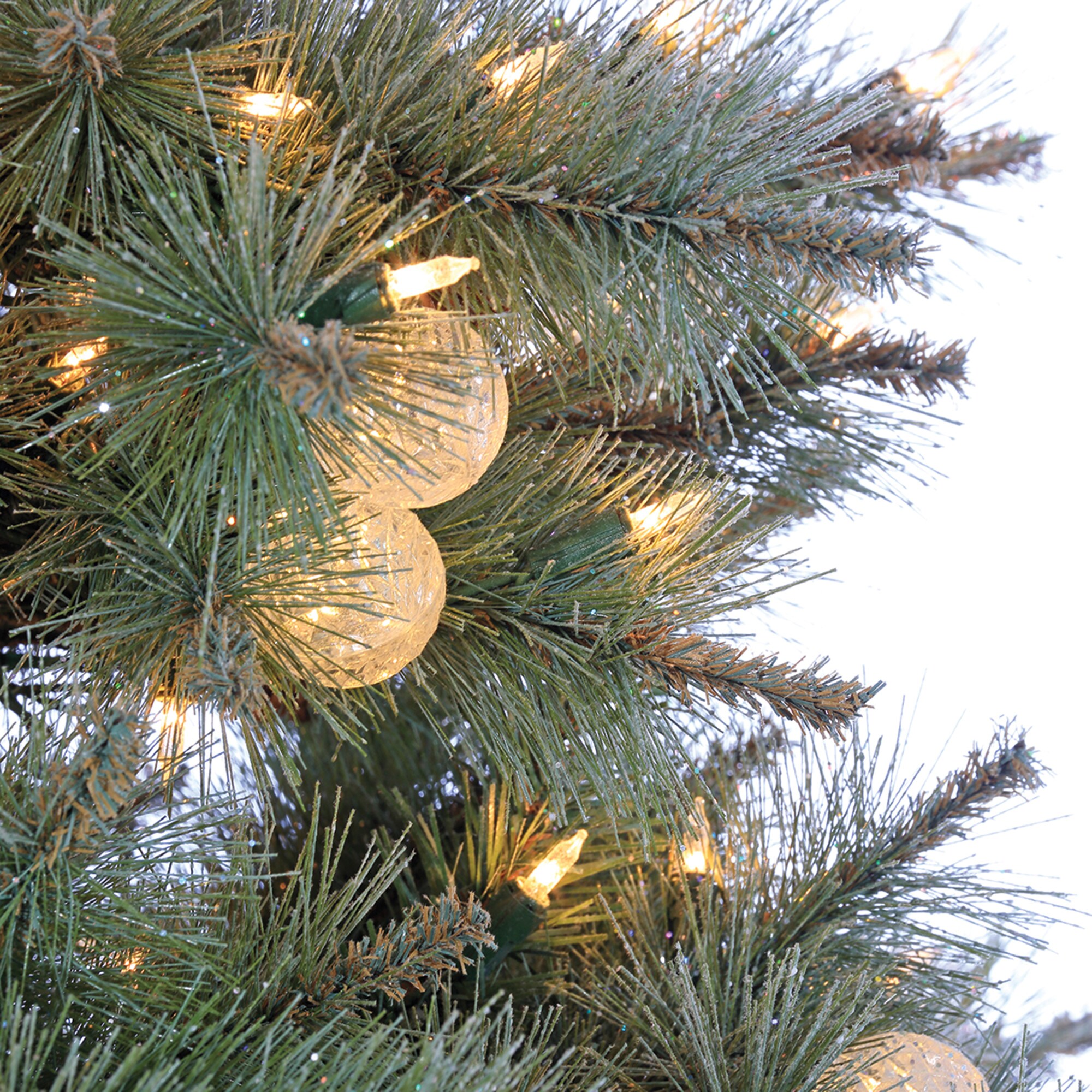 7.5 ft Pre-Lit Warm White LED Arcadia Fir Christmas Tree