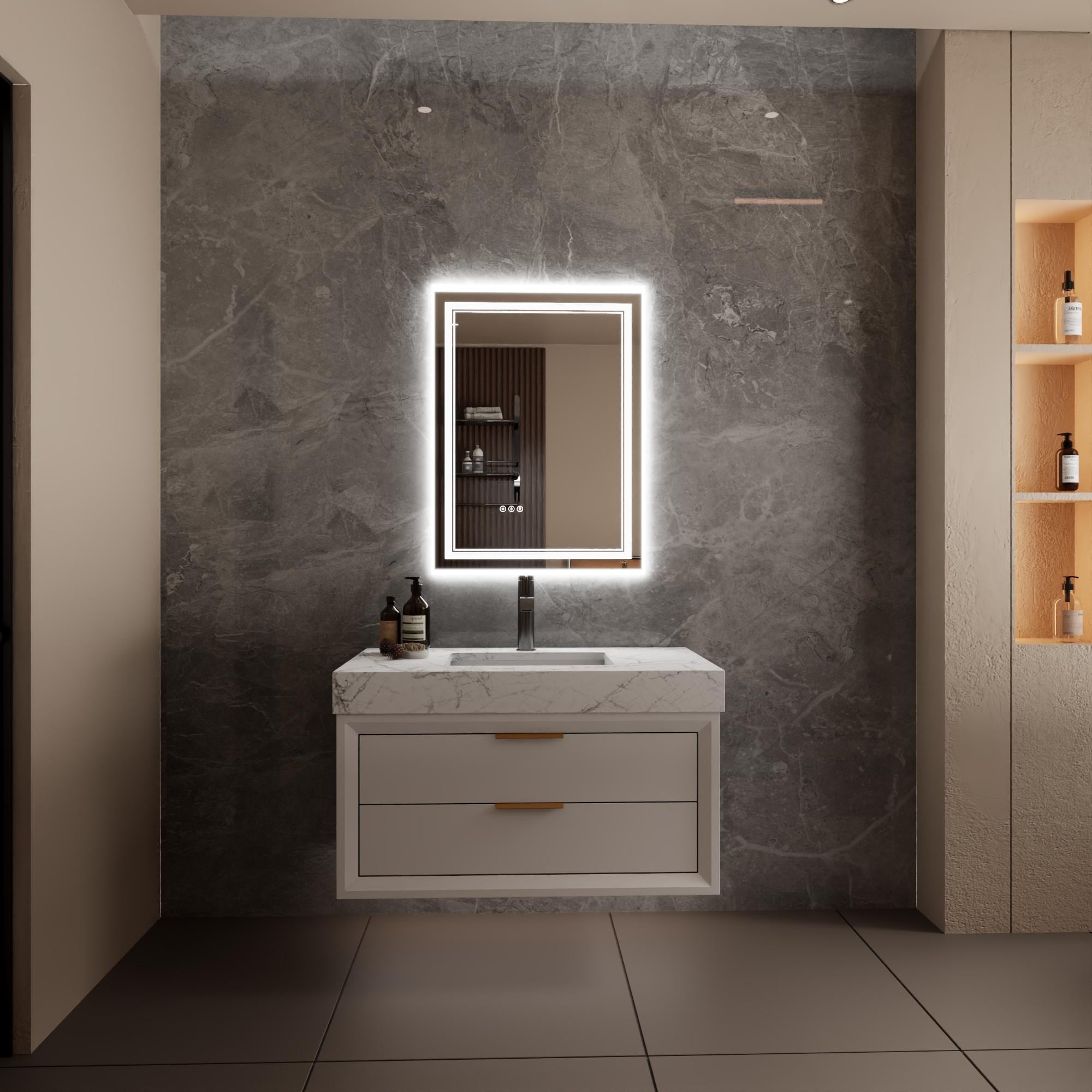 Bayfeve BFXB-12S2432-MIR Framed-Bath-Mirrors - View #4
