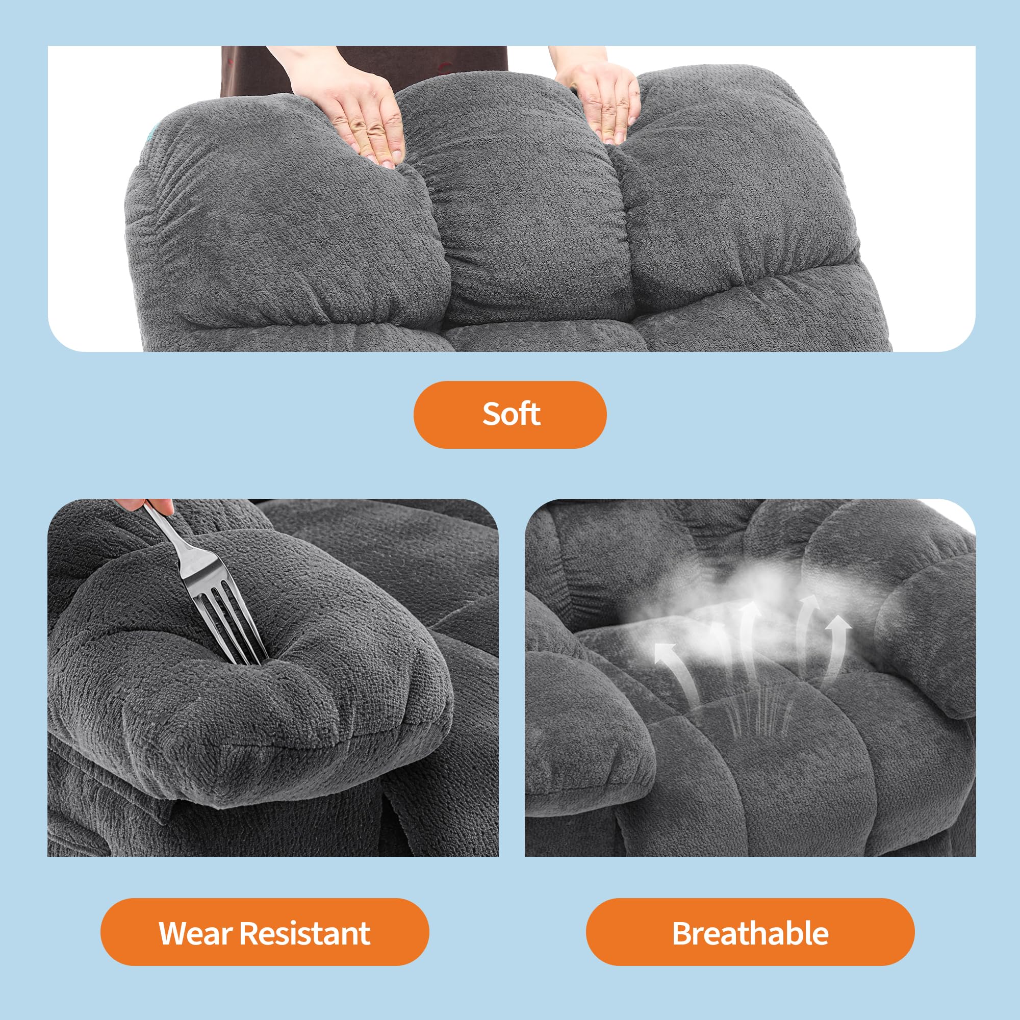 GarveeLife 5MF-YHI8SBJZS14 recliners - View #7