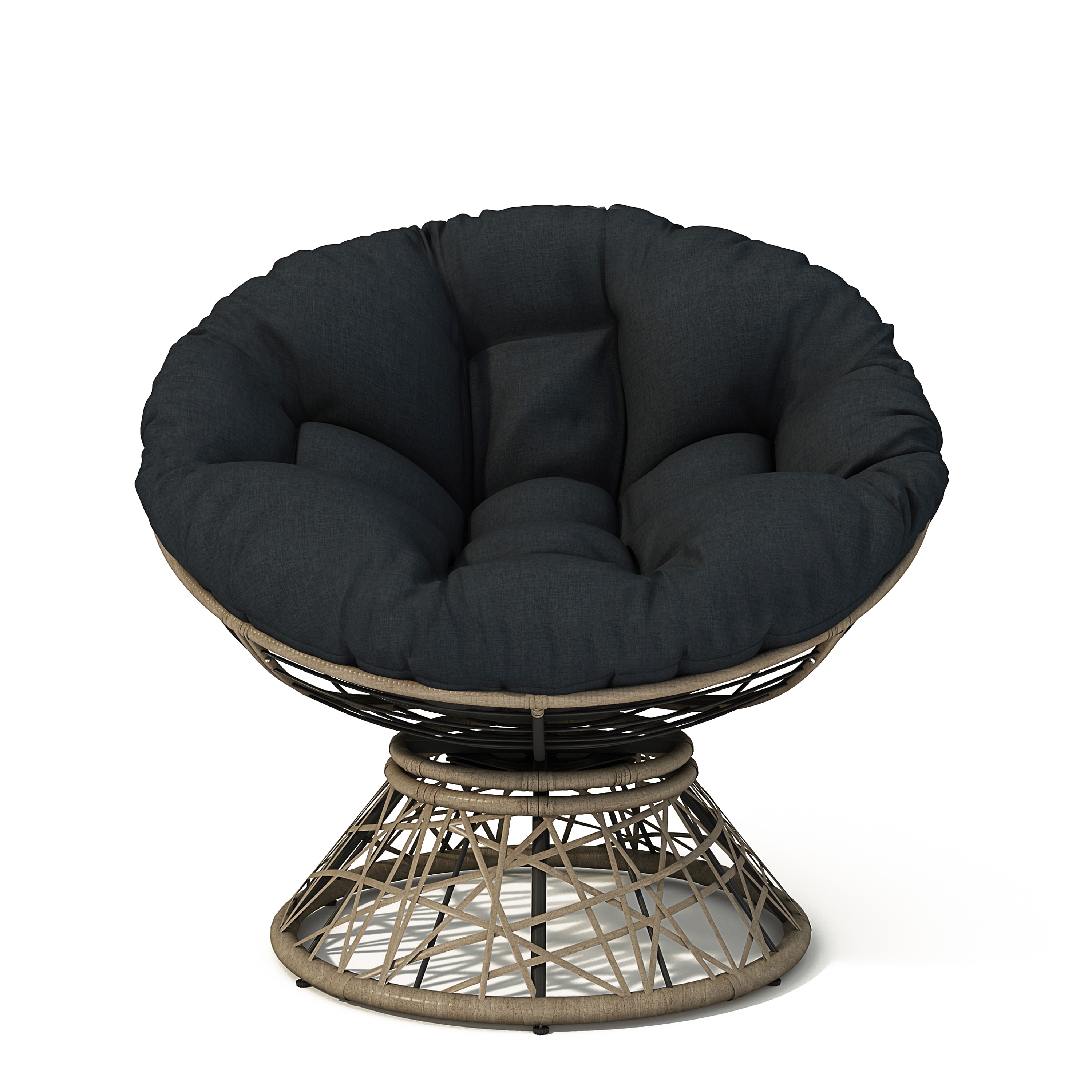 Damerin CXZ-97 Modern Black Accent Chair