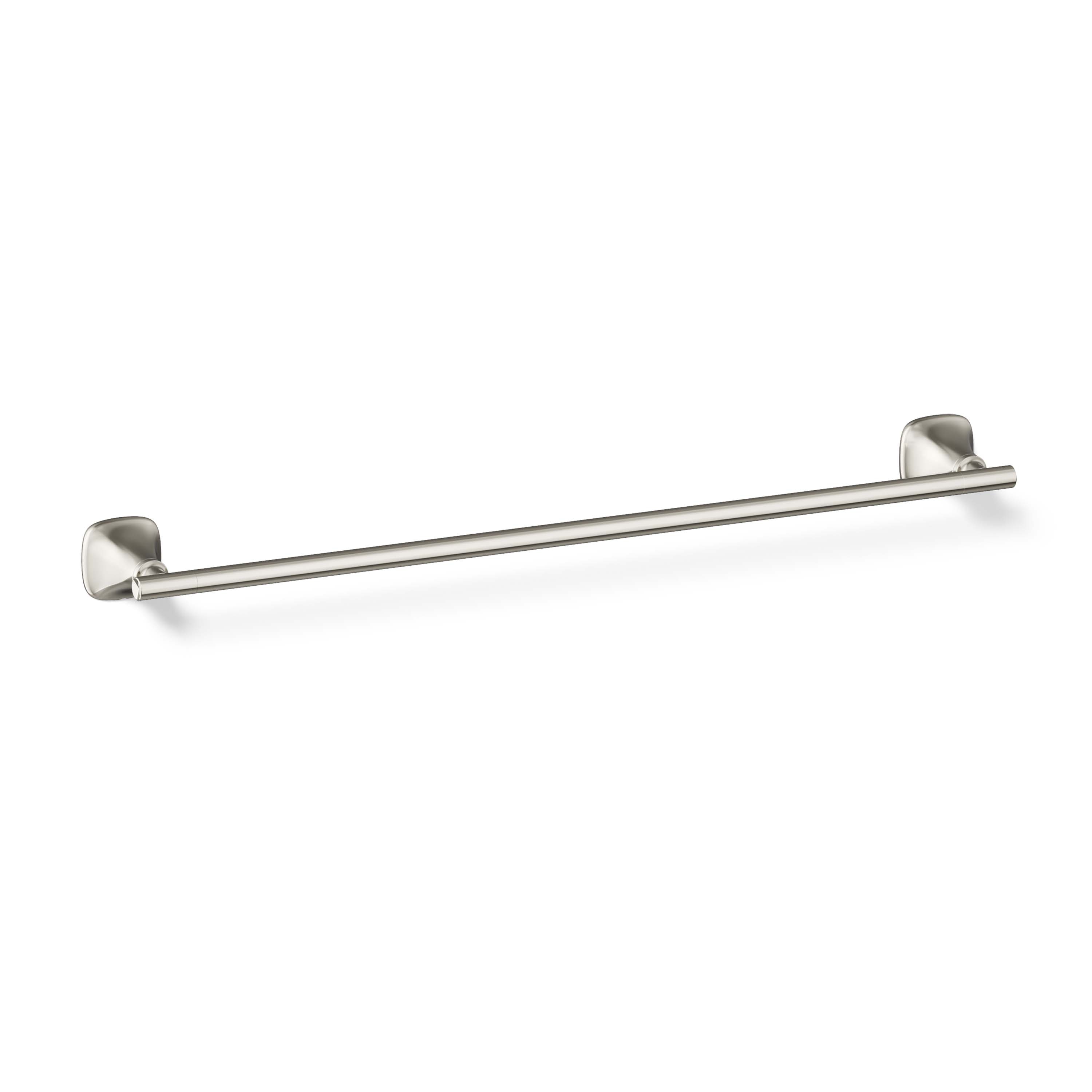 KOHLER Rill 24-in Vibrant Polished Nickel Wall-mount Single Towel Bar #R28007-SN