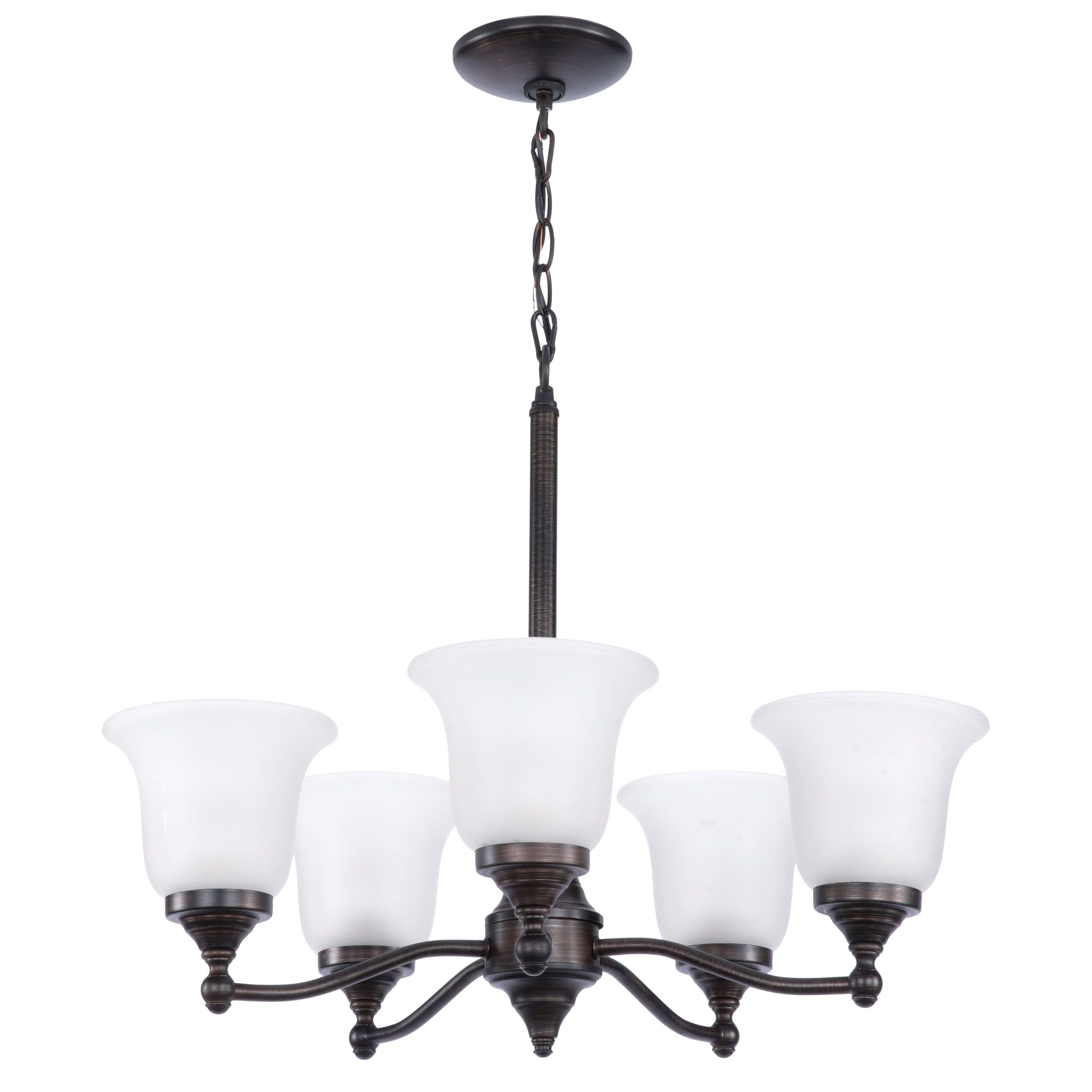 portfolio roseall 5 light chandelier