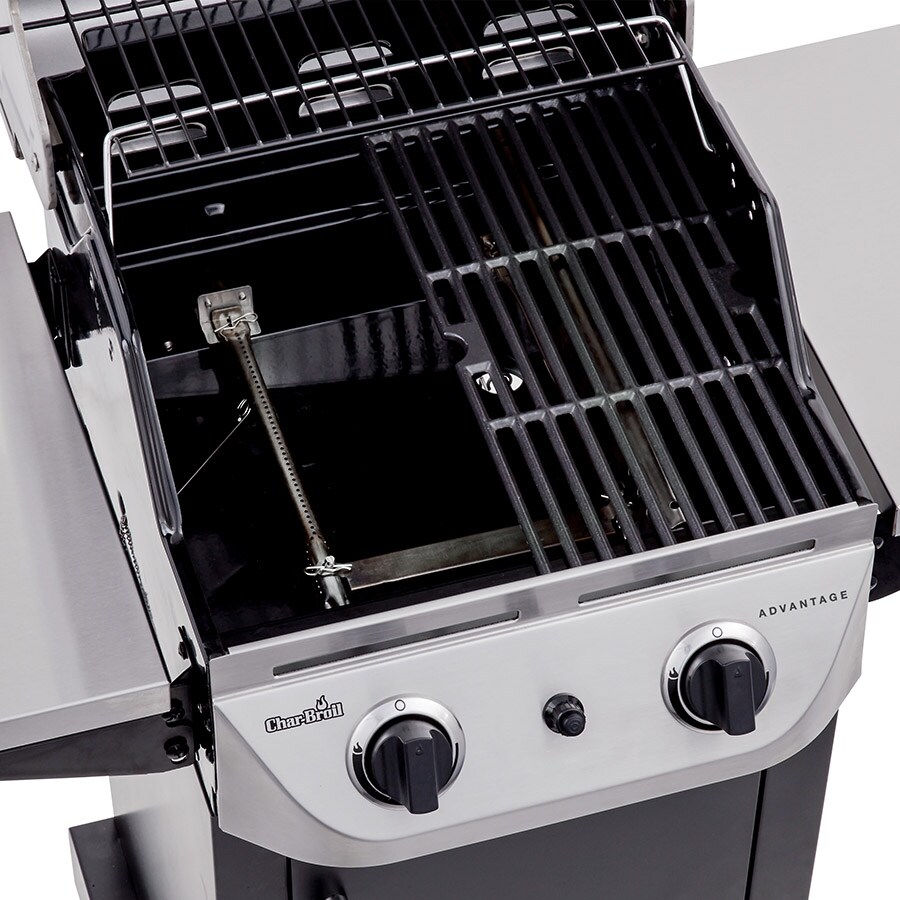 Char Broil Advantage Black and Stainless 2 Burner Liquid Propane