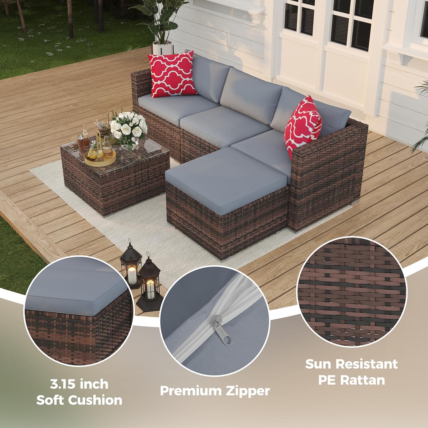 Qeetex LHF-DYQ-PHO-34UKRUP7 Patio-Dining-Sets - View #4