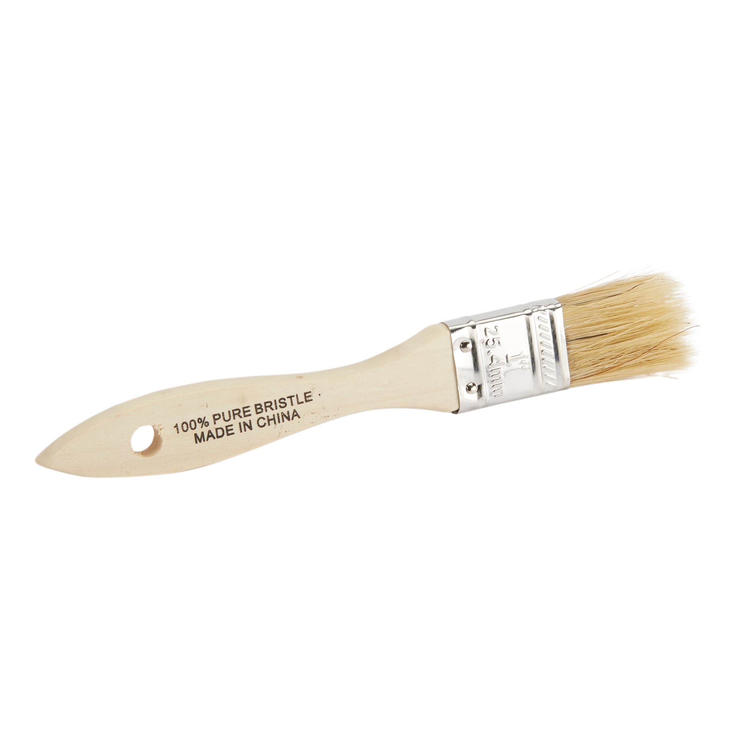 Project Source 1-in Reusable Natural Bristle Flat Paint Brush (Chip Brush)  at