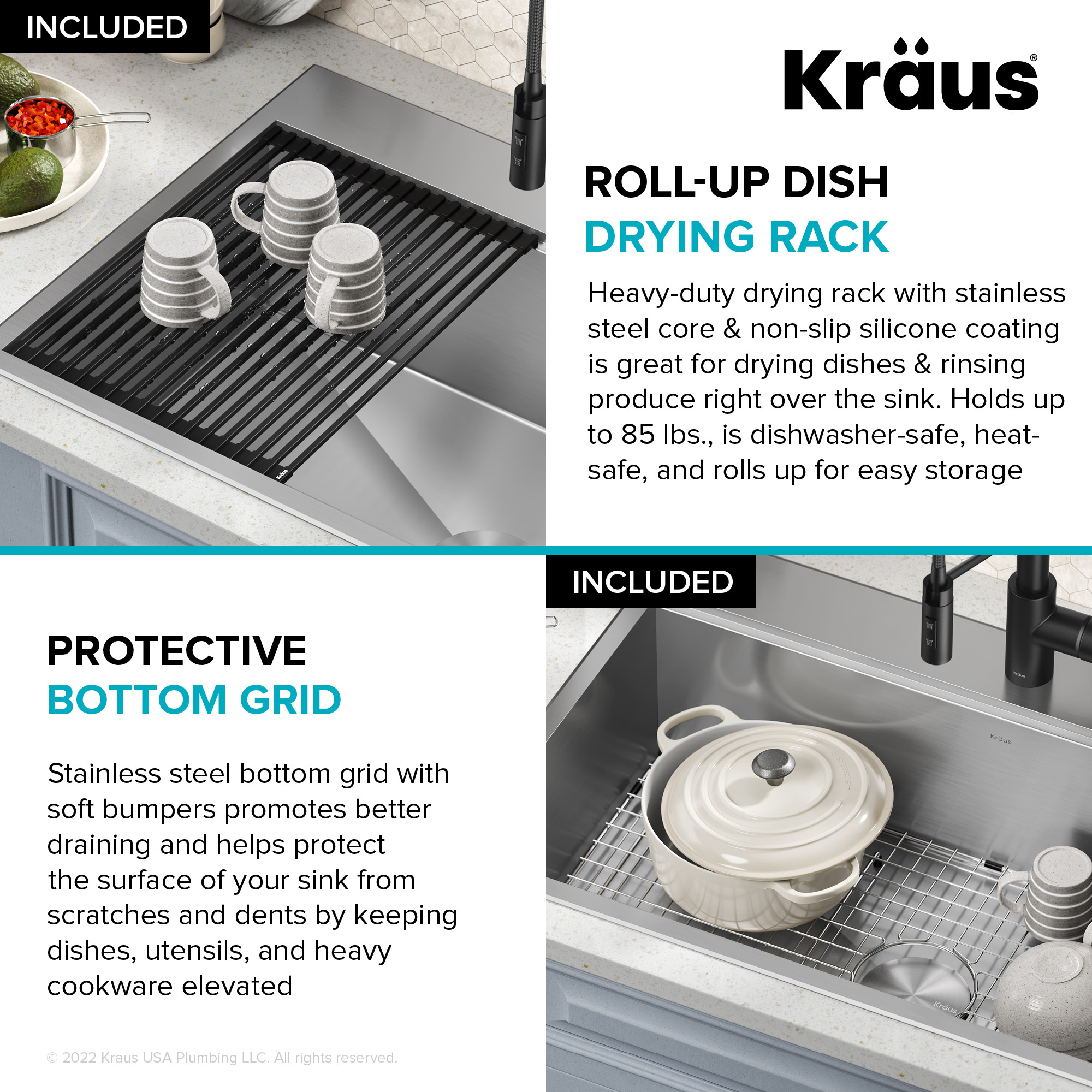 Kraus KWT330-33 Kitchen-Sinks - View #9