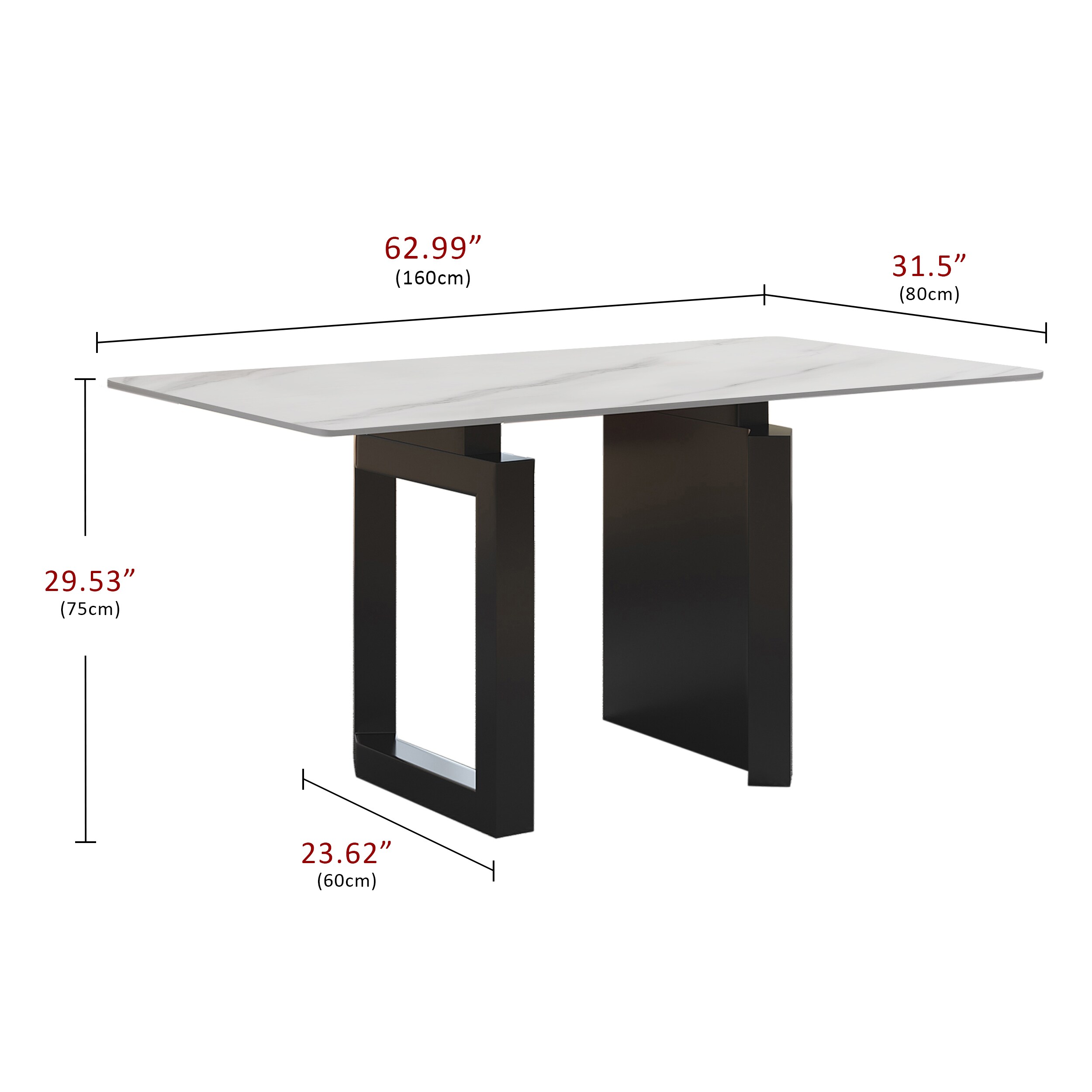  ZP3-670-160 Dining-Tables - View #8